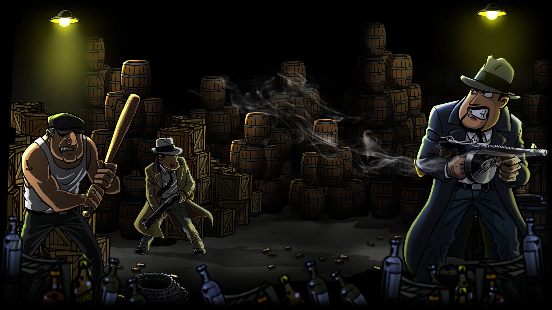 Video Game, Guns, Gore and Cannoli, 1080P, HD Wallpaper