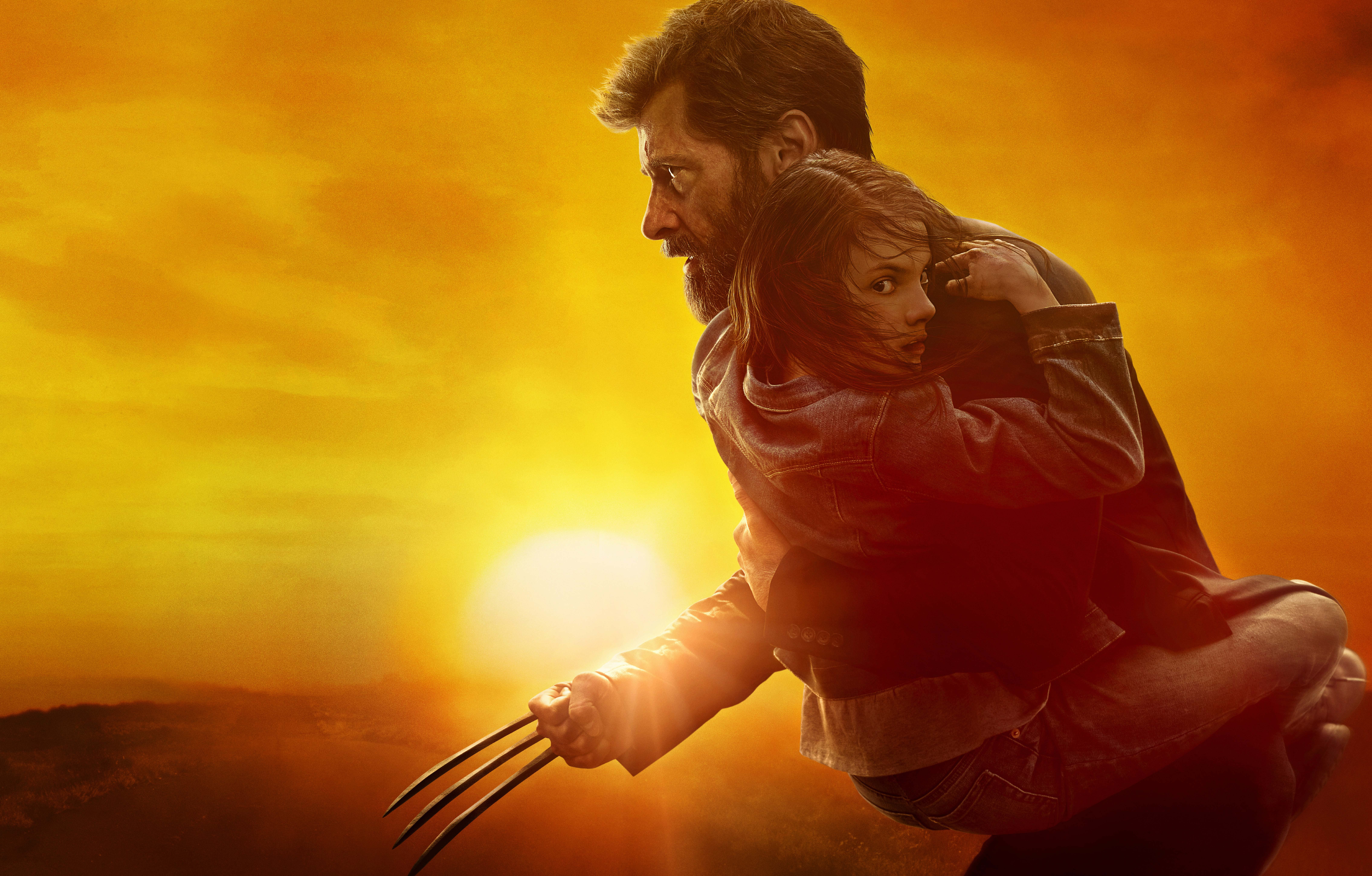 young adult, sky, holding, young women, togetherness, movies, nature, 5k, couple - relationship, hugh jackman, lifestyles, lens flare, logan, love, two people, HD Wallpaper
