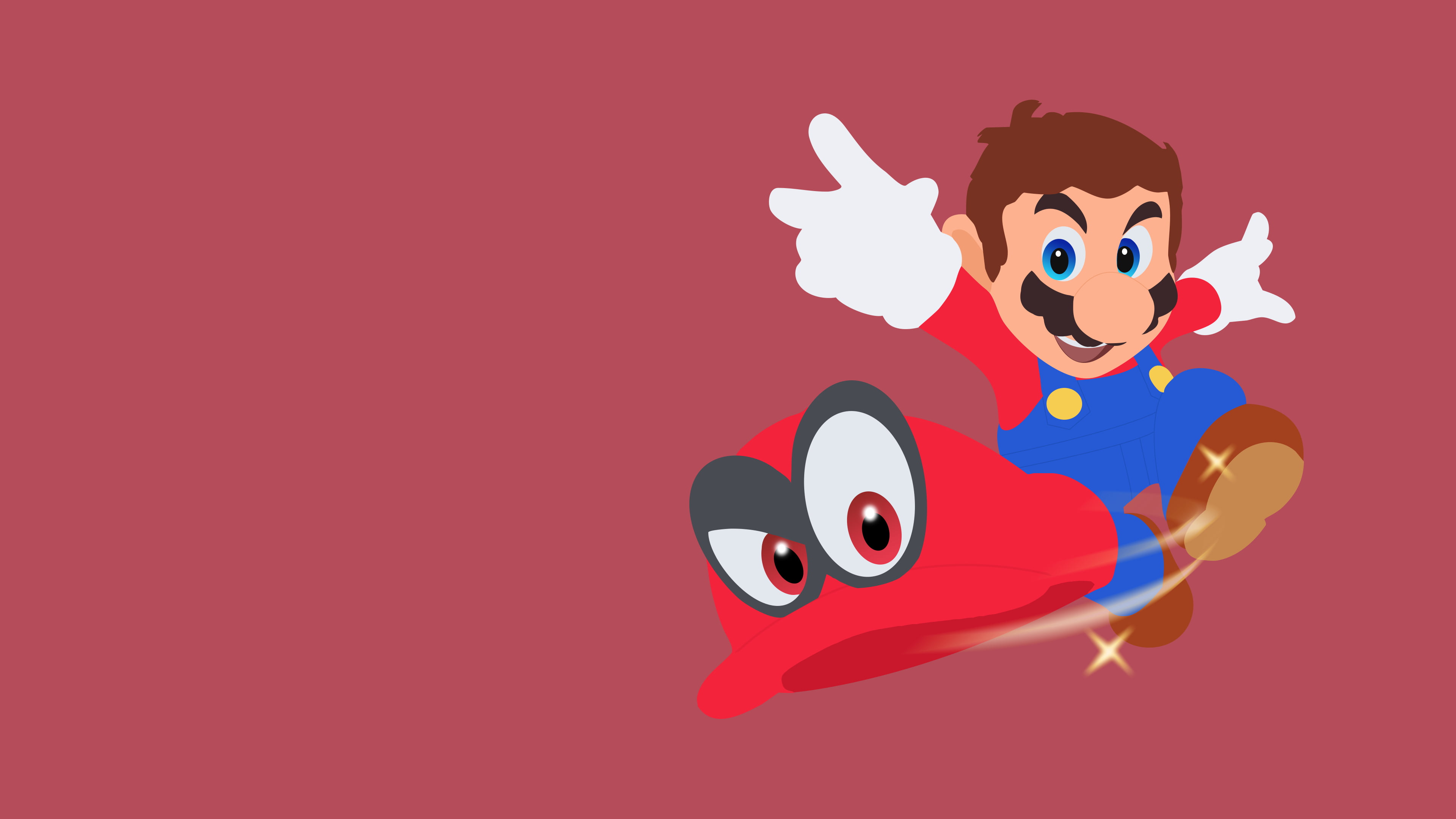 Mario, 4K, Super Mario Odyssey, HD Wallpaper