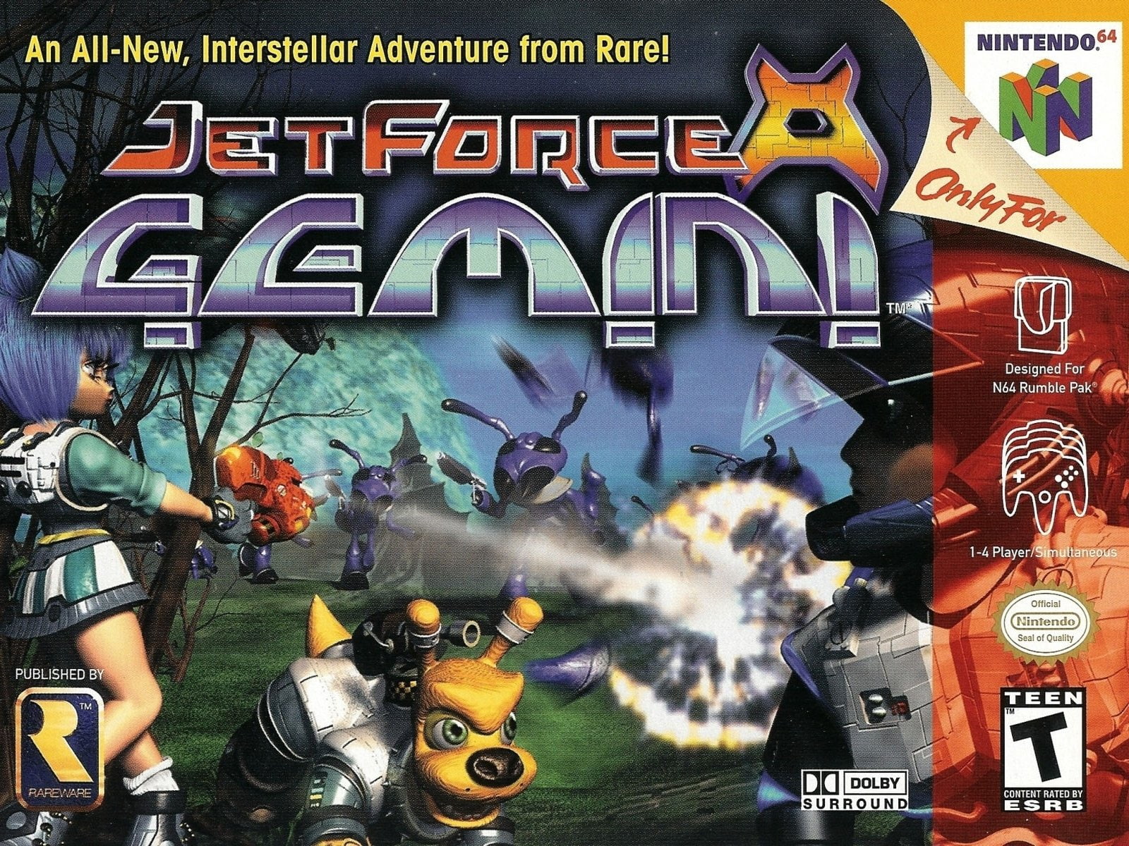 Video Game, 720P, Jet Force Gemini, HD Wallpaper