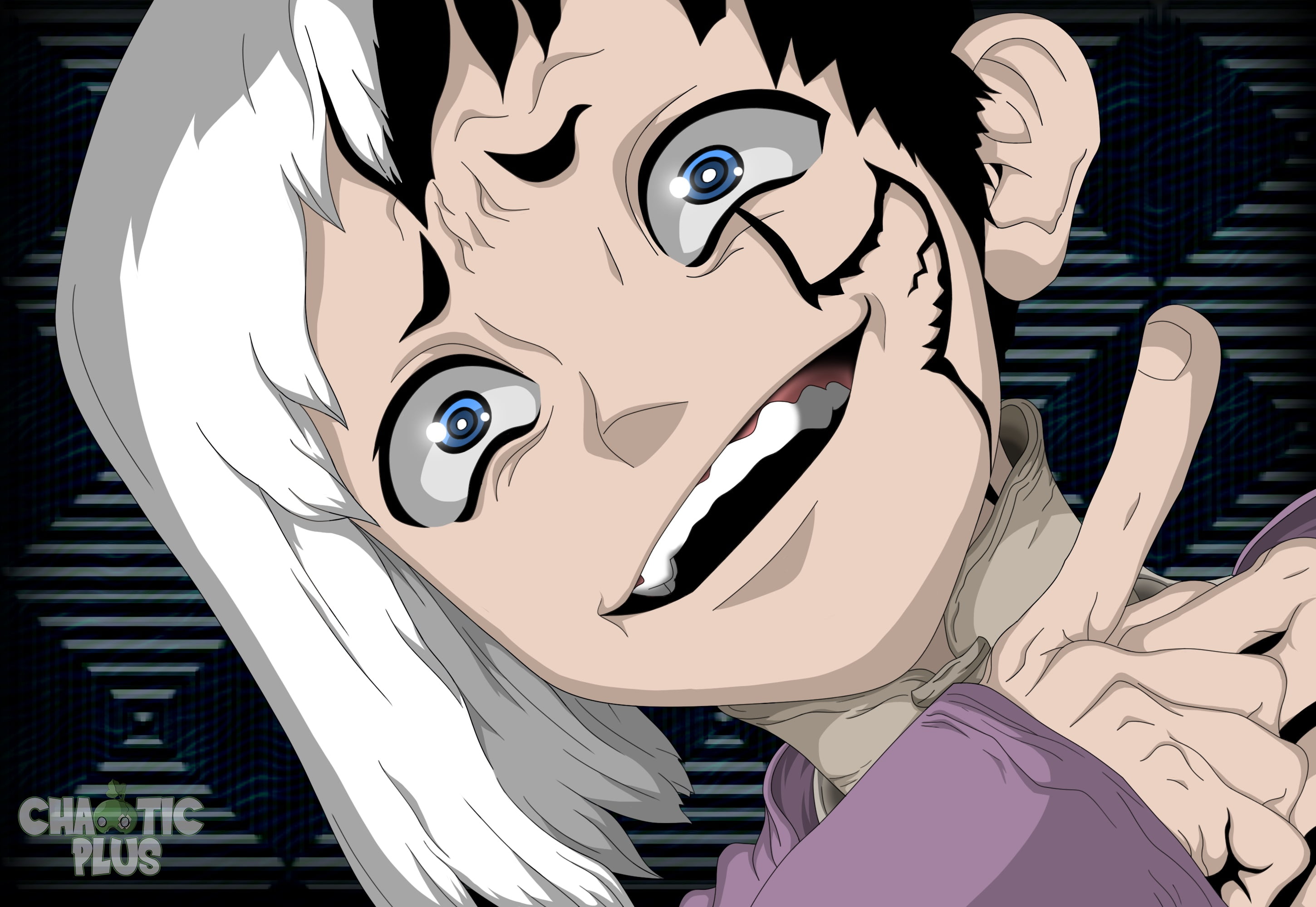 Gen Asagiri, Dr. Stone, Anime, 2K, HD Wallpaper
