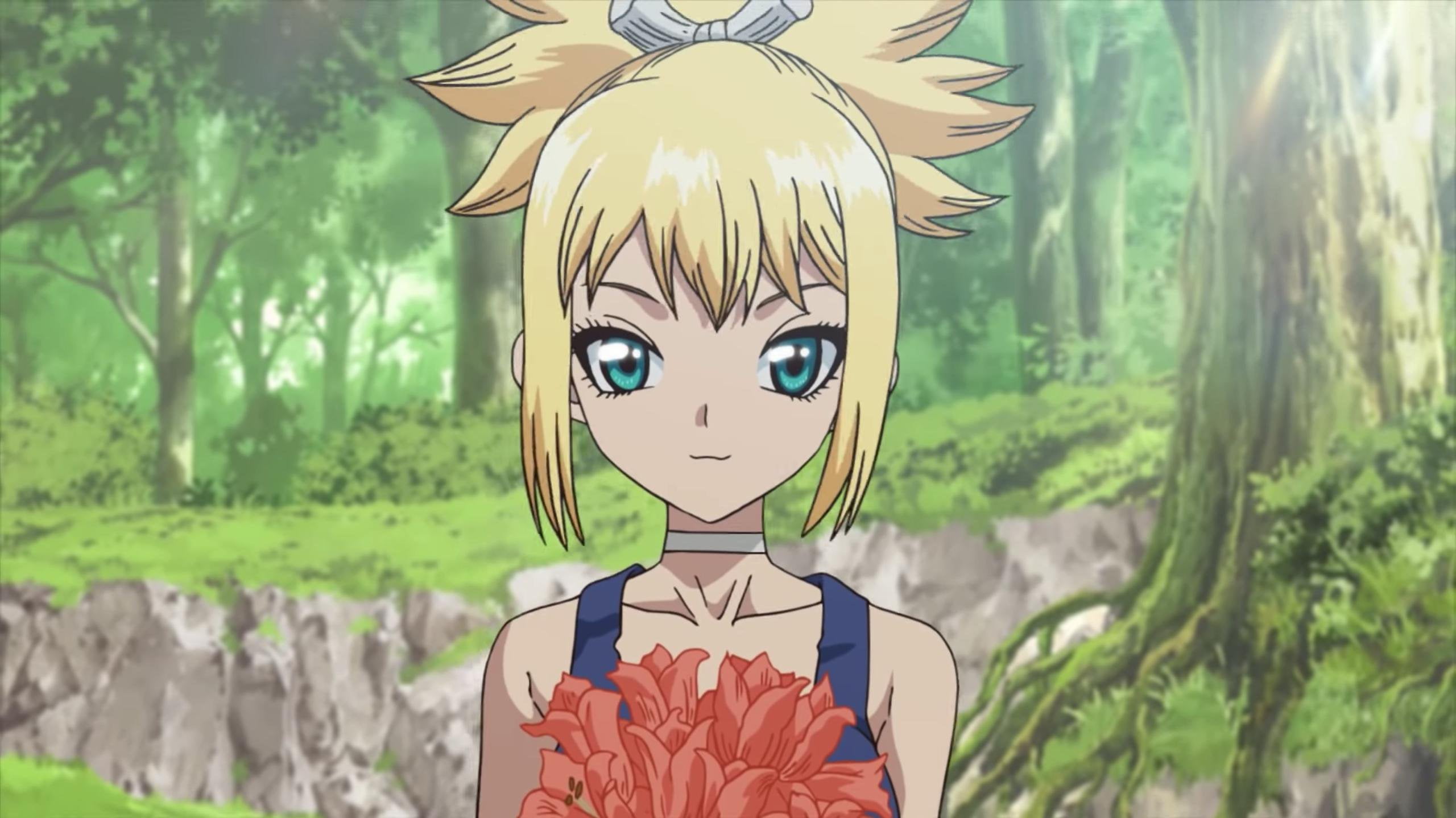 Kohaku (Dr. Stone), anime girls, Dr. Stone, Kohaku, anime, 2K, HD Wallpaper