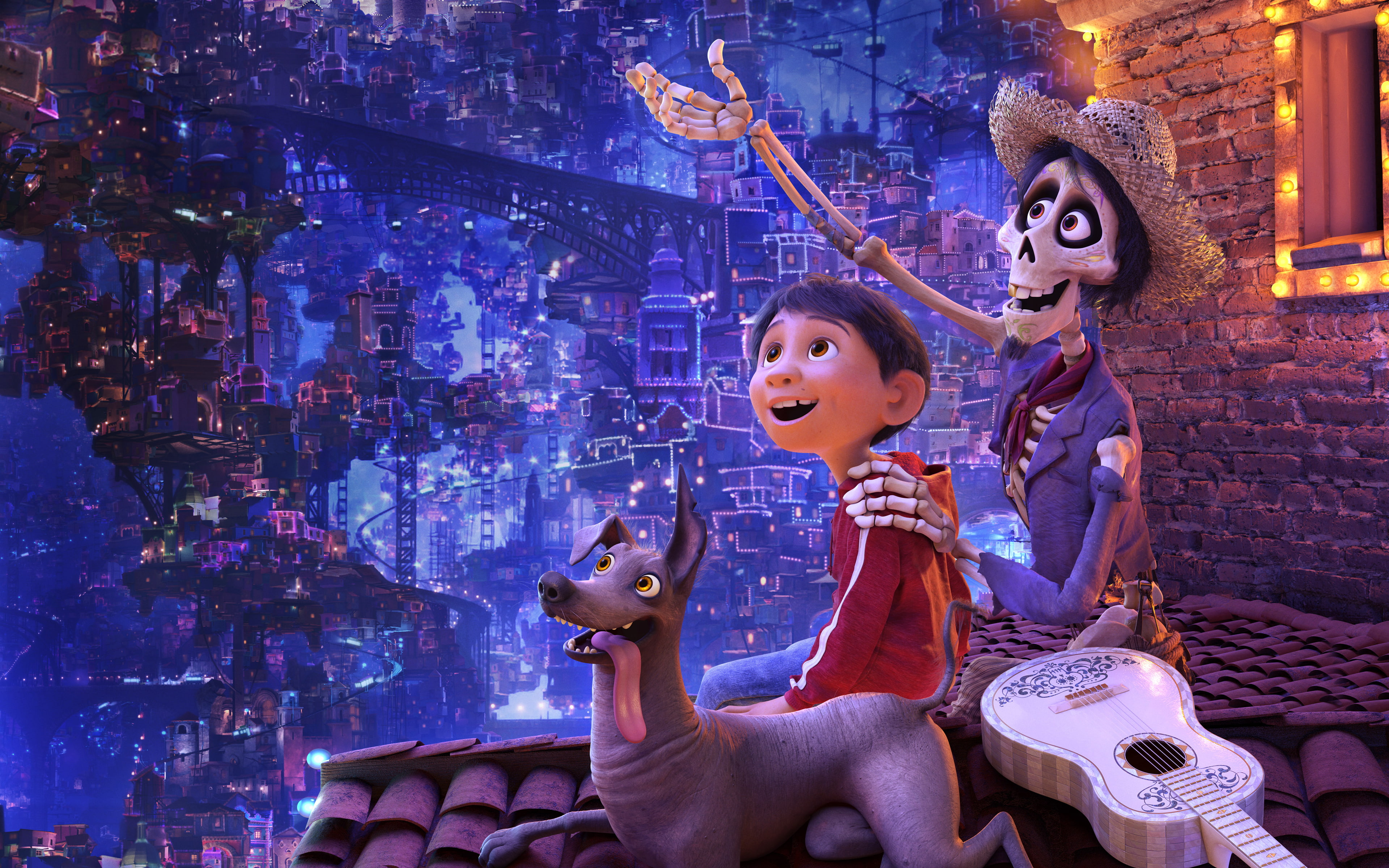Coco, 4K, Miguel, Dante, k, HD Wallpaper