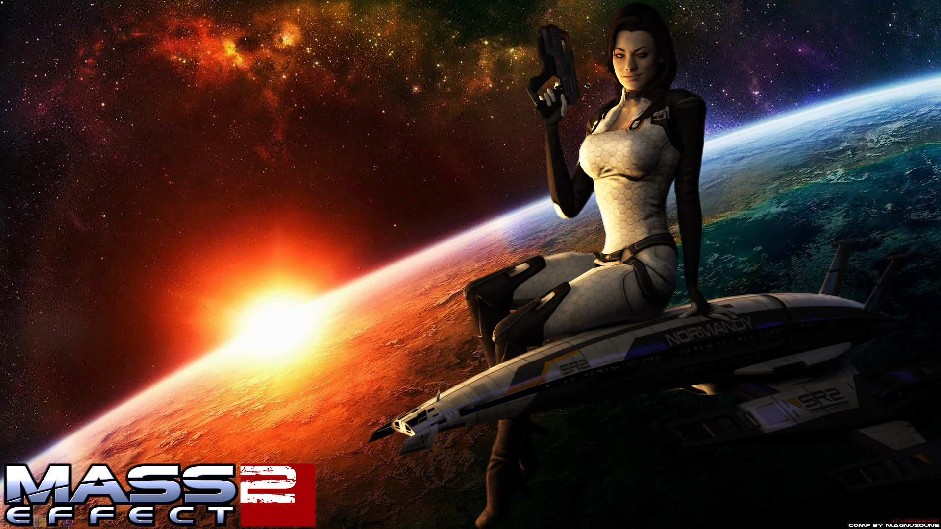 video games, mass, hd, effect, 1080P, HD Wallpaper