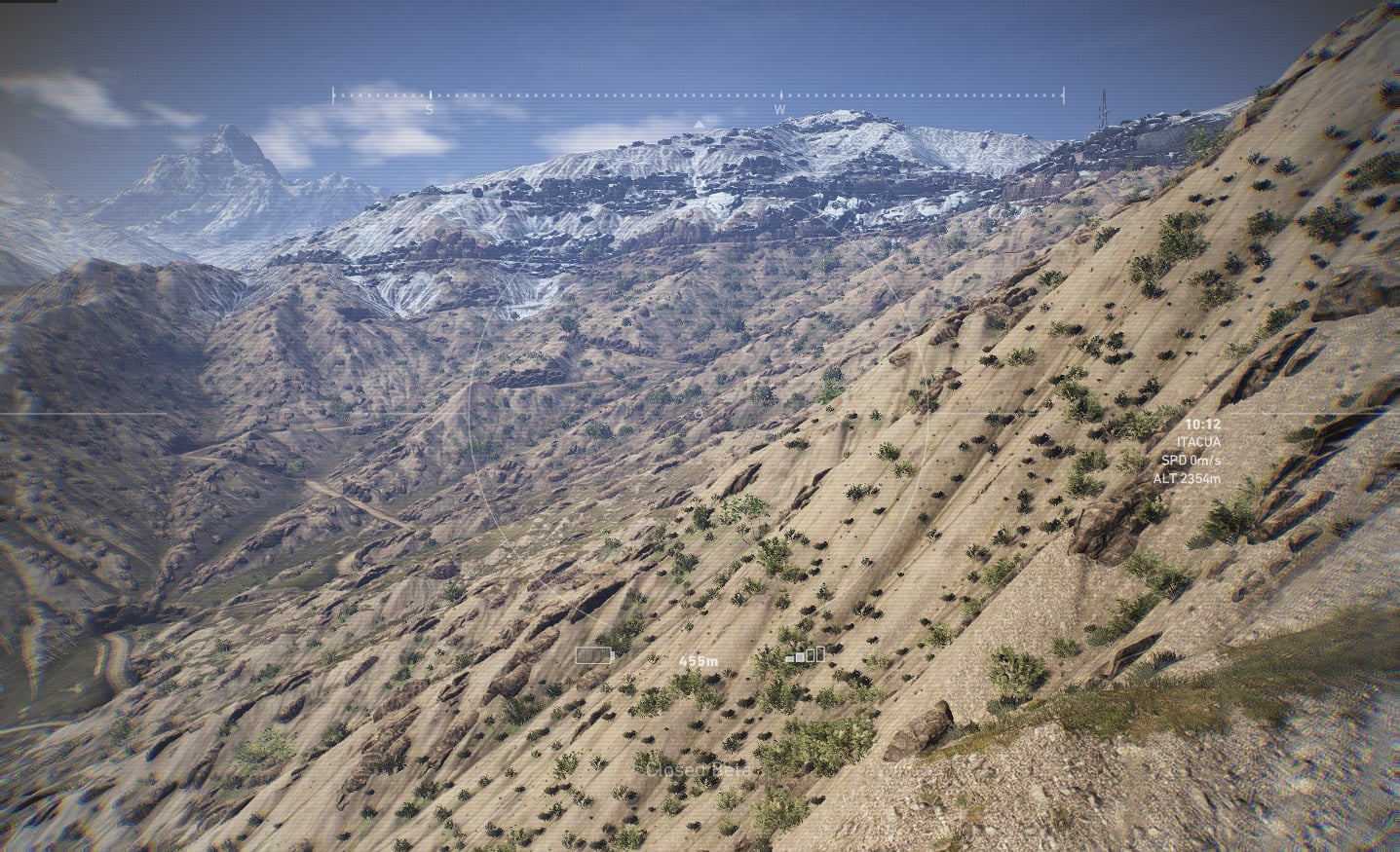 plant, mountain, day, pine tree, outdoors, snow, sky, Tom Clancys Ghost Recon: Wildlands, plants, mountain peak, tranquility, valley, environment, pine woodland, HD Wallpaper
