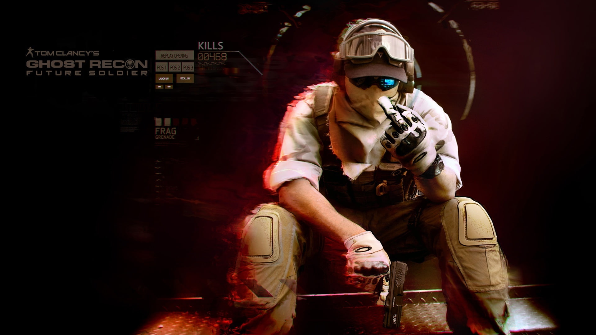 soldier, 1080P, ghost, future, hd, games, recon, HD Wallpaper