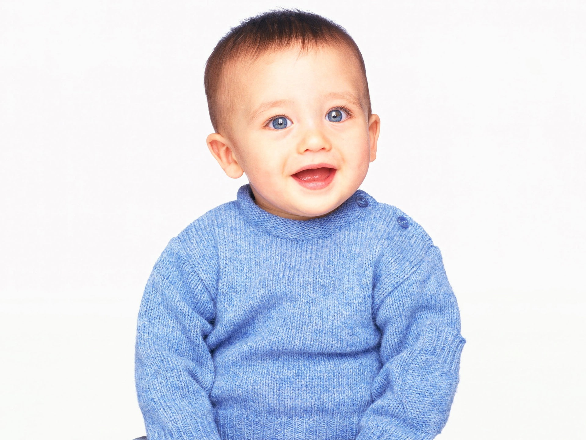 knit, cute, baby, blue, sweater, s, babies, crew, hd, 1080P, neck, HD Wallpaper