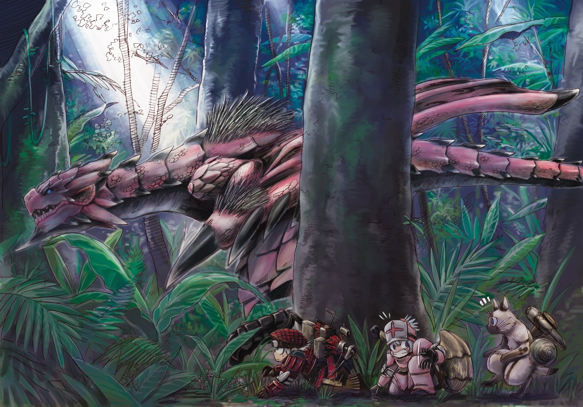 1080P, Monster Hunter, Video Game, Rathalos (Monster Hunter), HD Wallpaper