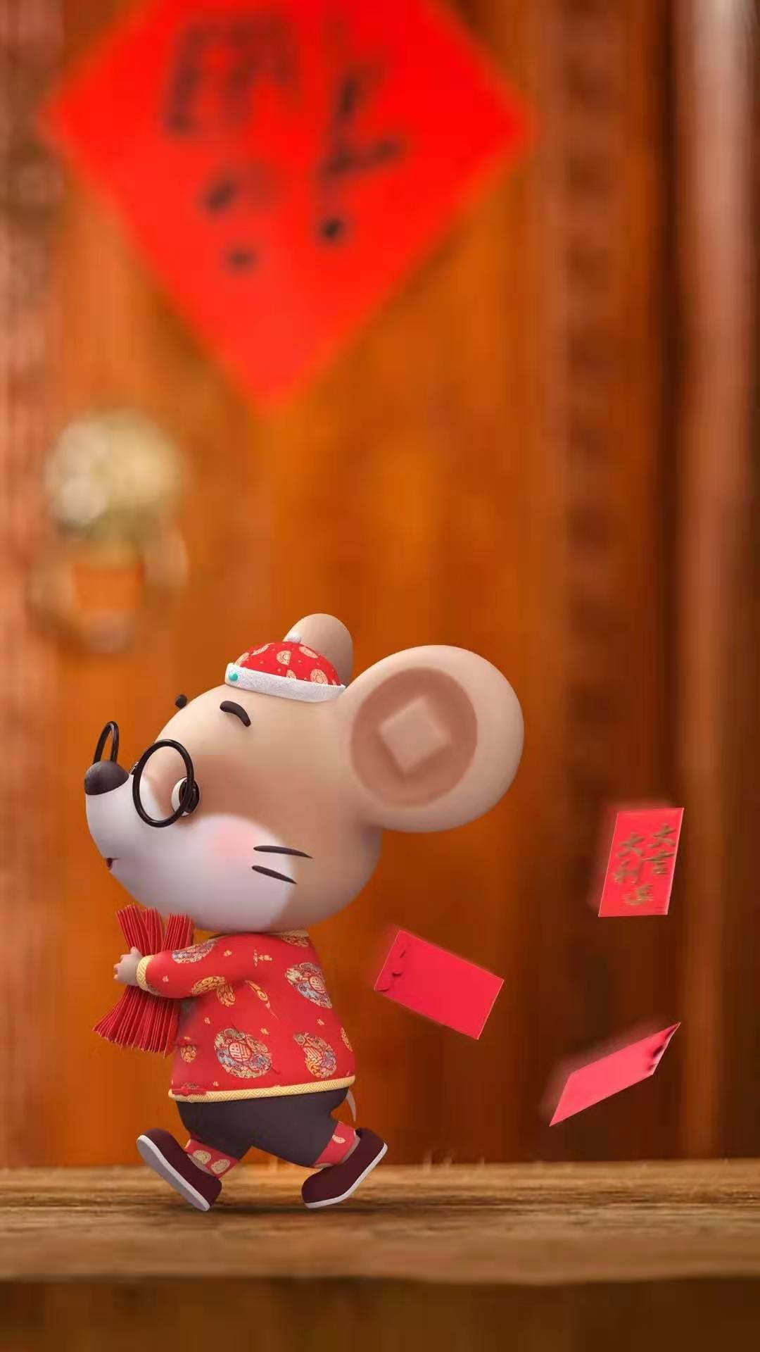 chinese new year, 1080P, Lovely Complex, Supercell, mouse ears, Rathalos, Phone HD Wallpaper