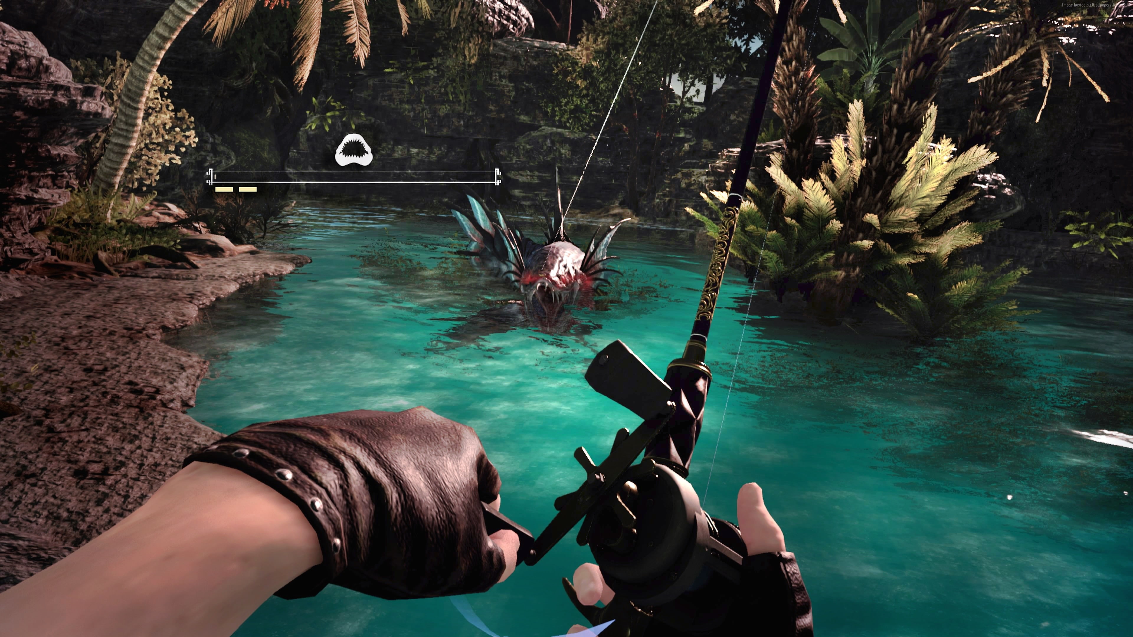 Tokyo Game Show 2017, Monster of the Deep: Final Fantasy XV, screenshot, 4k, 4K, HD Wallpaper