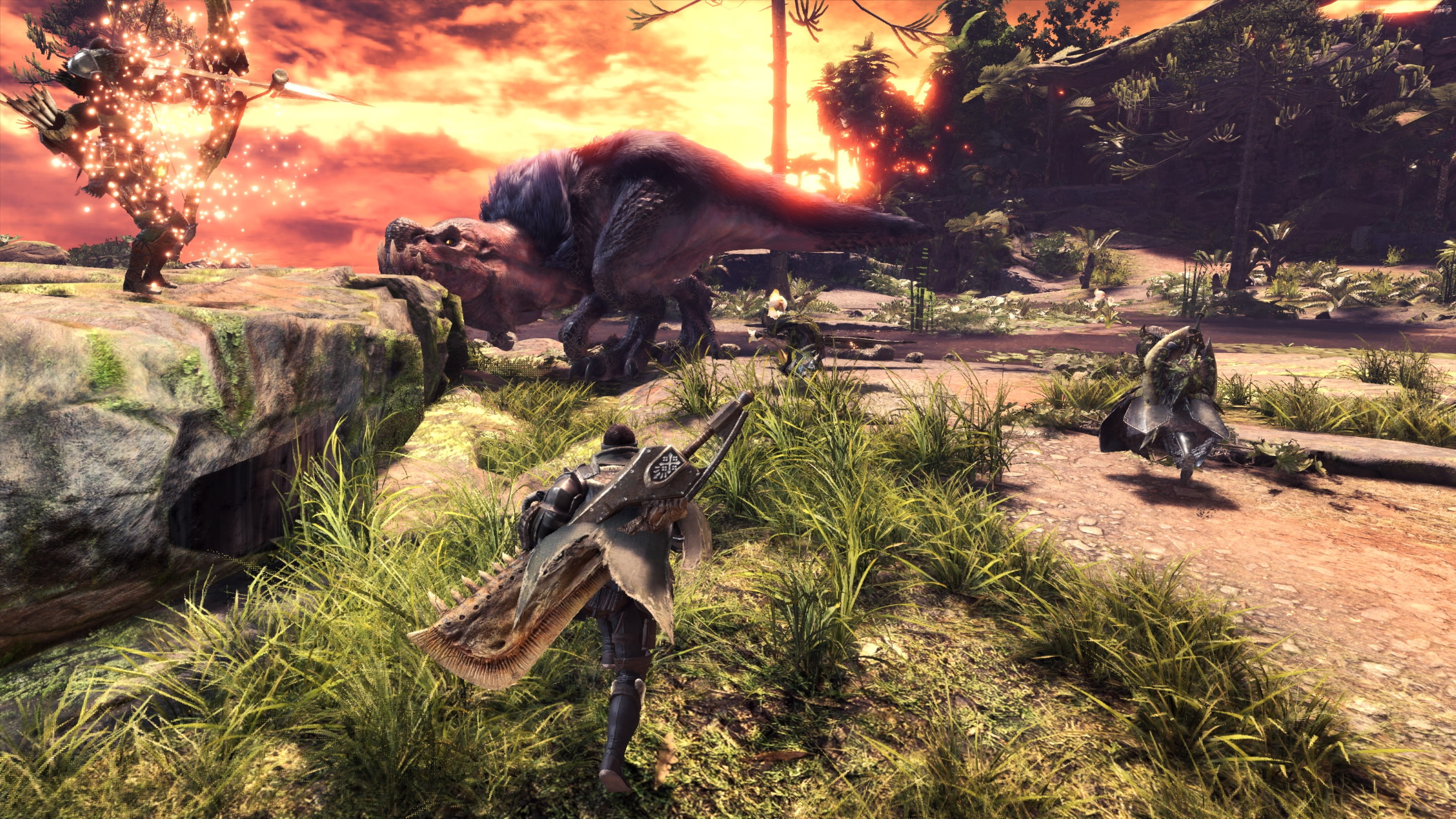 4K, 4K, Monster Hunter, Tokyo Game Show 2017, screenshot, HD Wallpaper