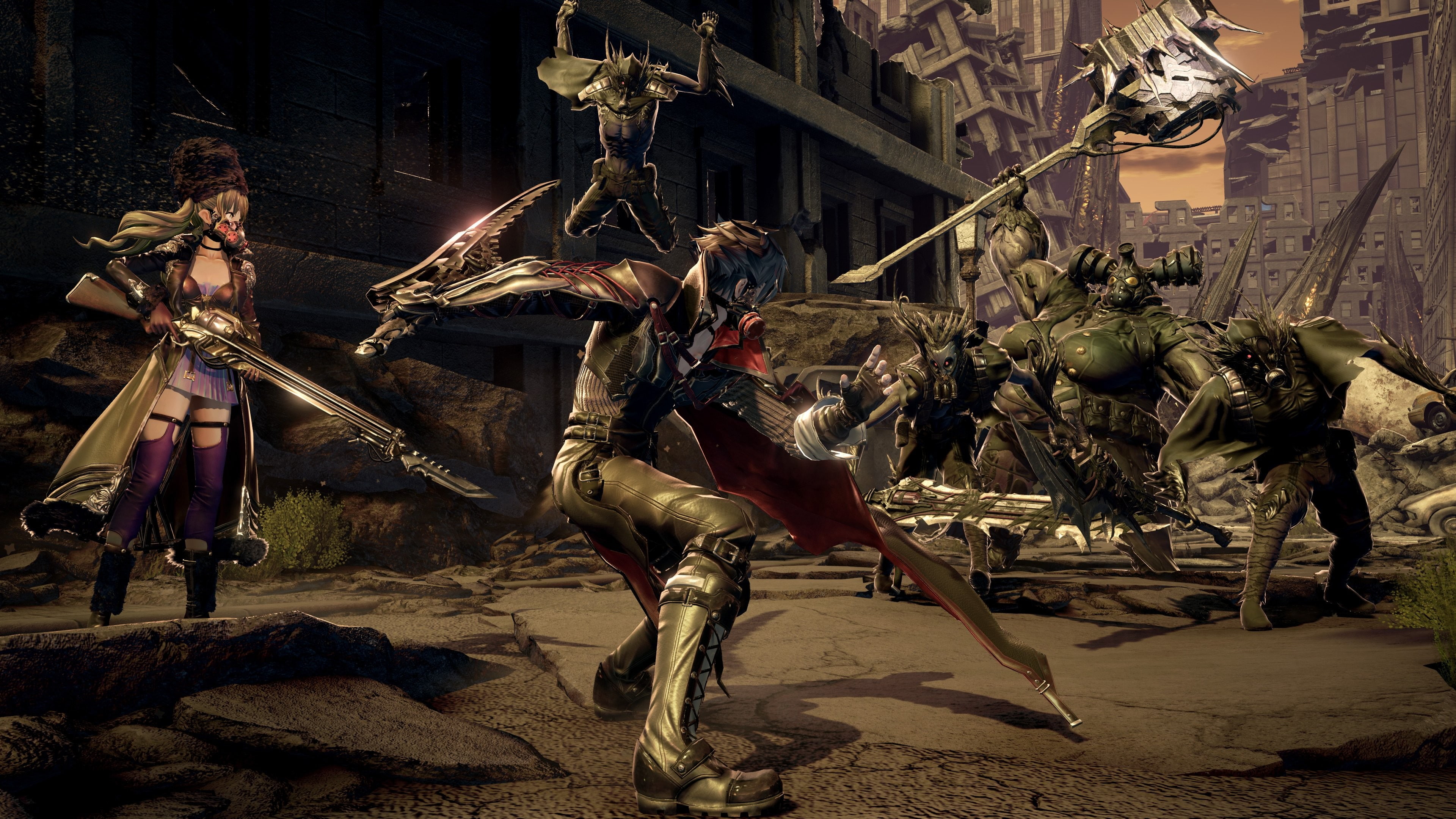 scene, Code Vein, 4k, screenshot, Tokyo Game Show 2017, game, HD Wallpaper