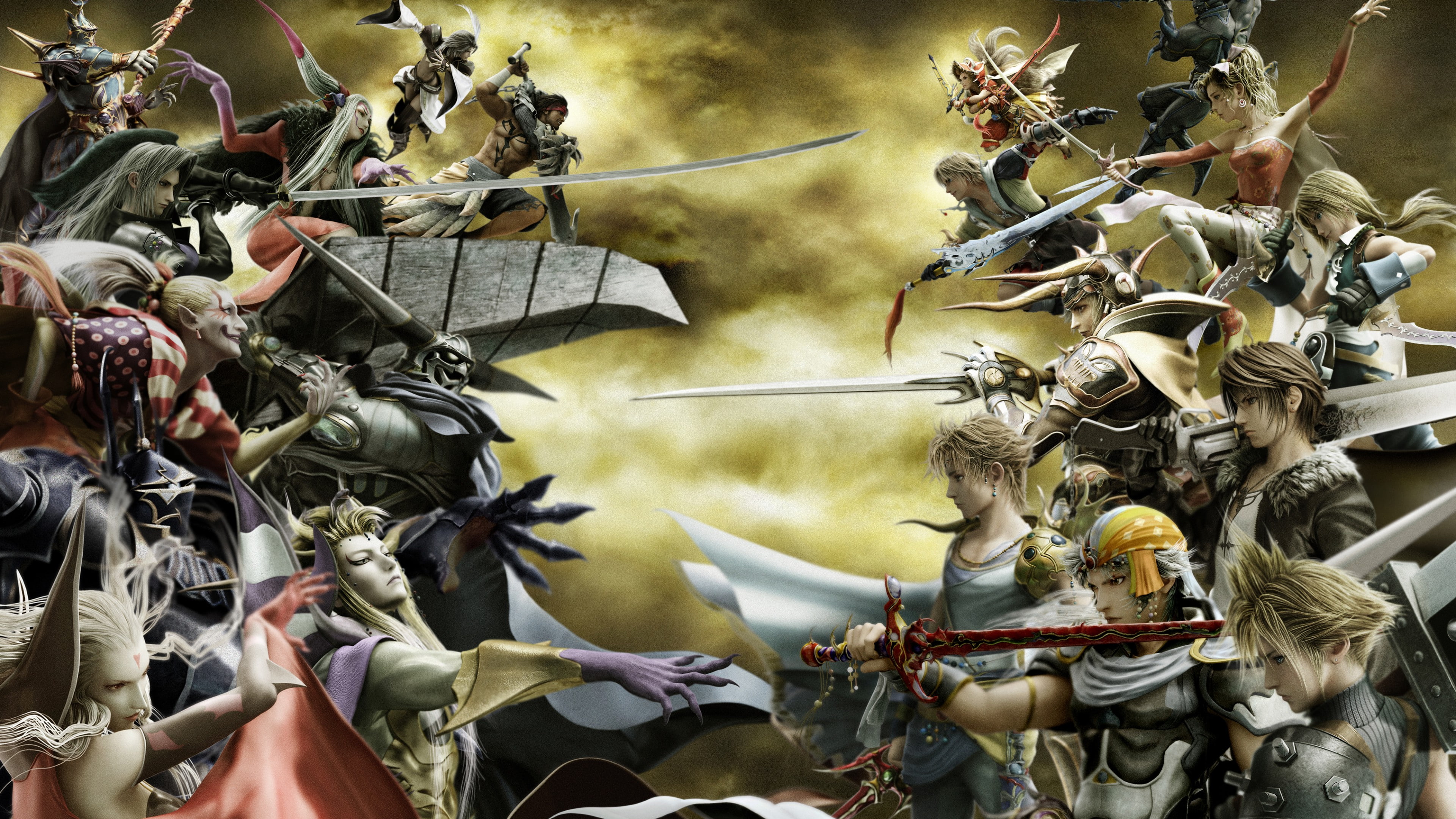 poster, Tokyo Game Show 2017, Dissidia Final Fantasy NT, fantasy, 4k, final, 4K, HD Wallpaper
