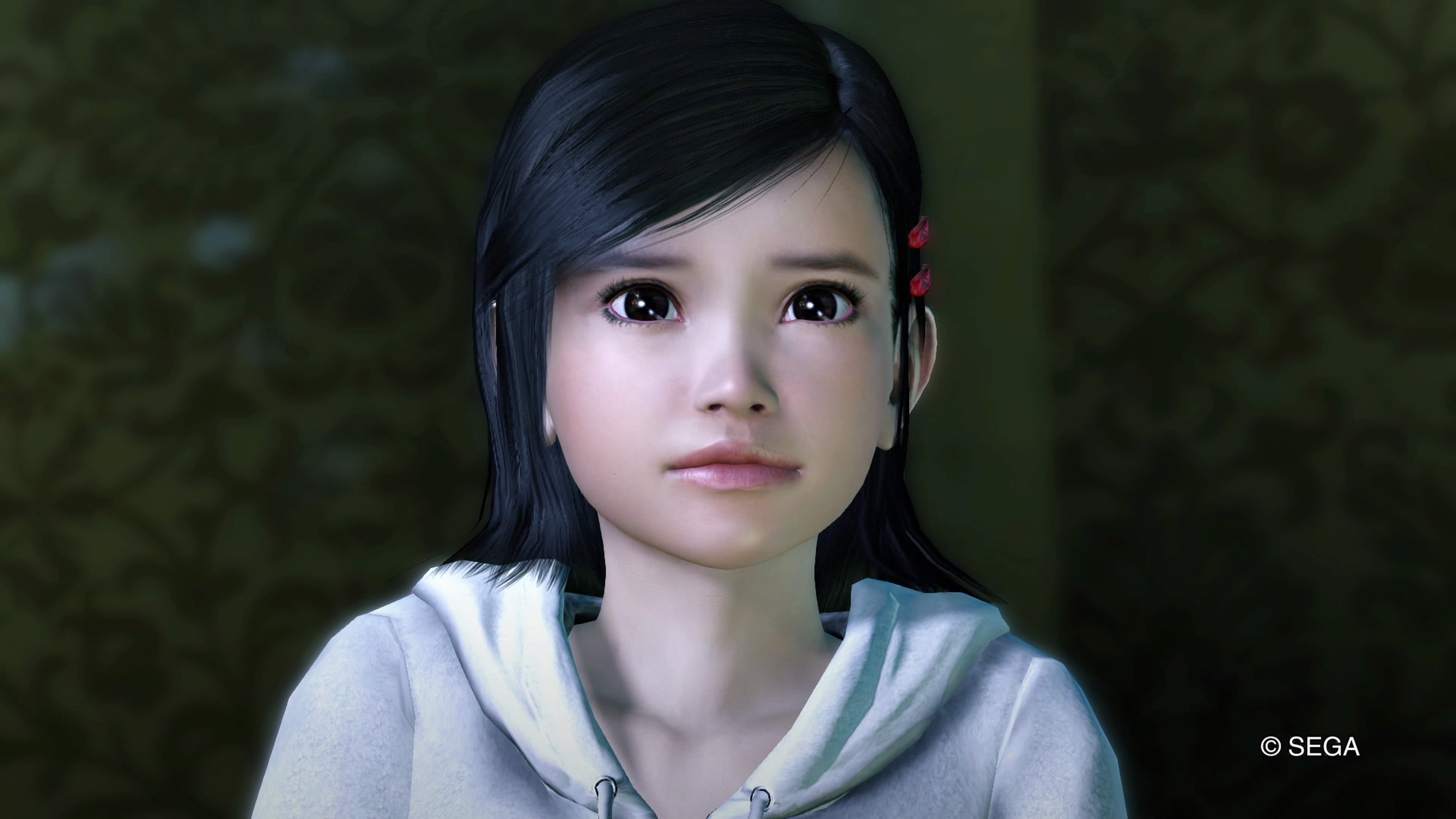 Yakuza: Kiwami 2, Tokyo Game Show 2017, girl, 4k, hoodie, screenshot, white, wearing, 4K, d, HD Wallpaper