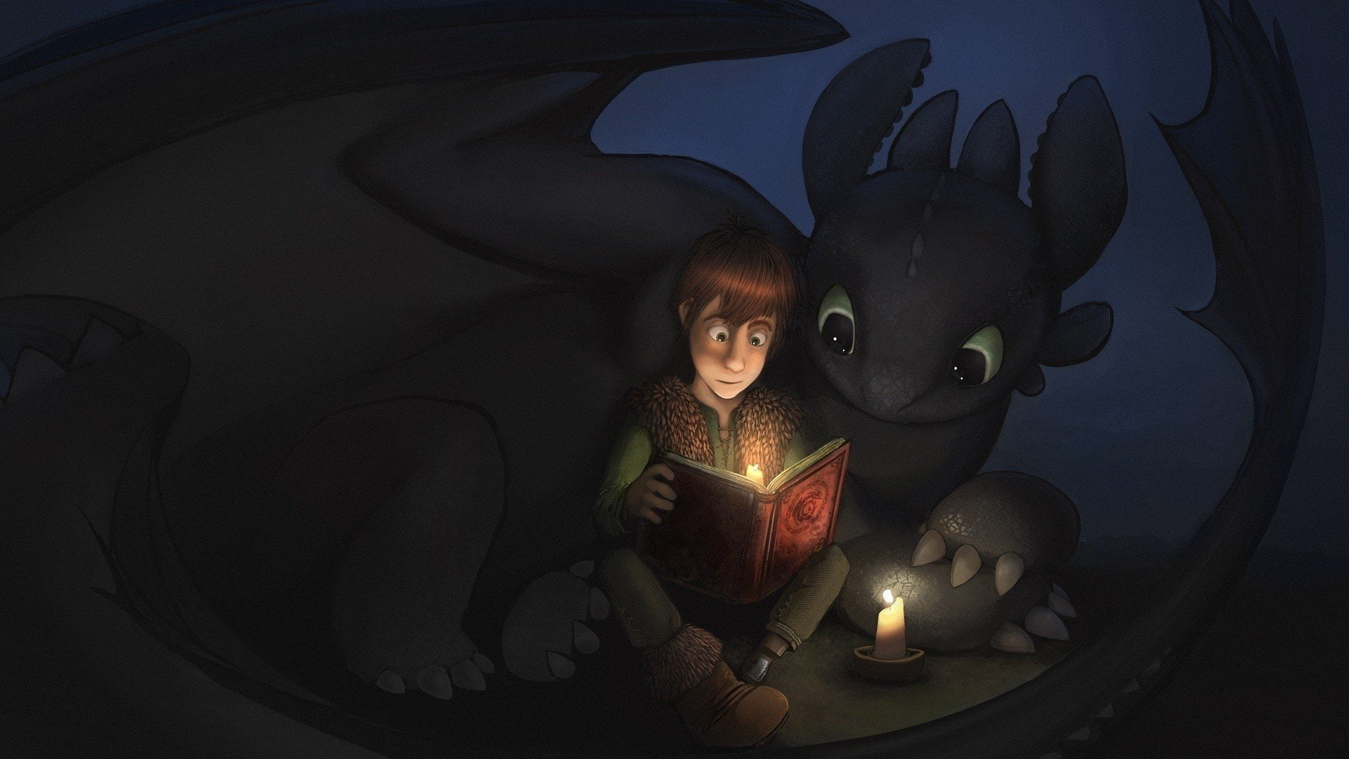 Toothless (How to Train Your Dragon), Movie, Hiccup (How to Train Your Dragon), 1080P, How To Train Your Dragon, HD Wallpaper