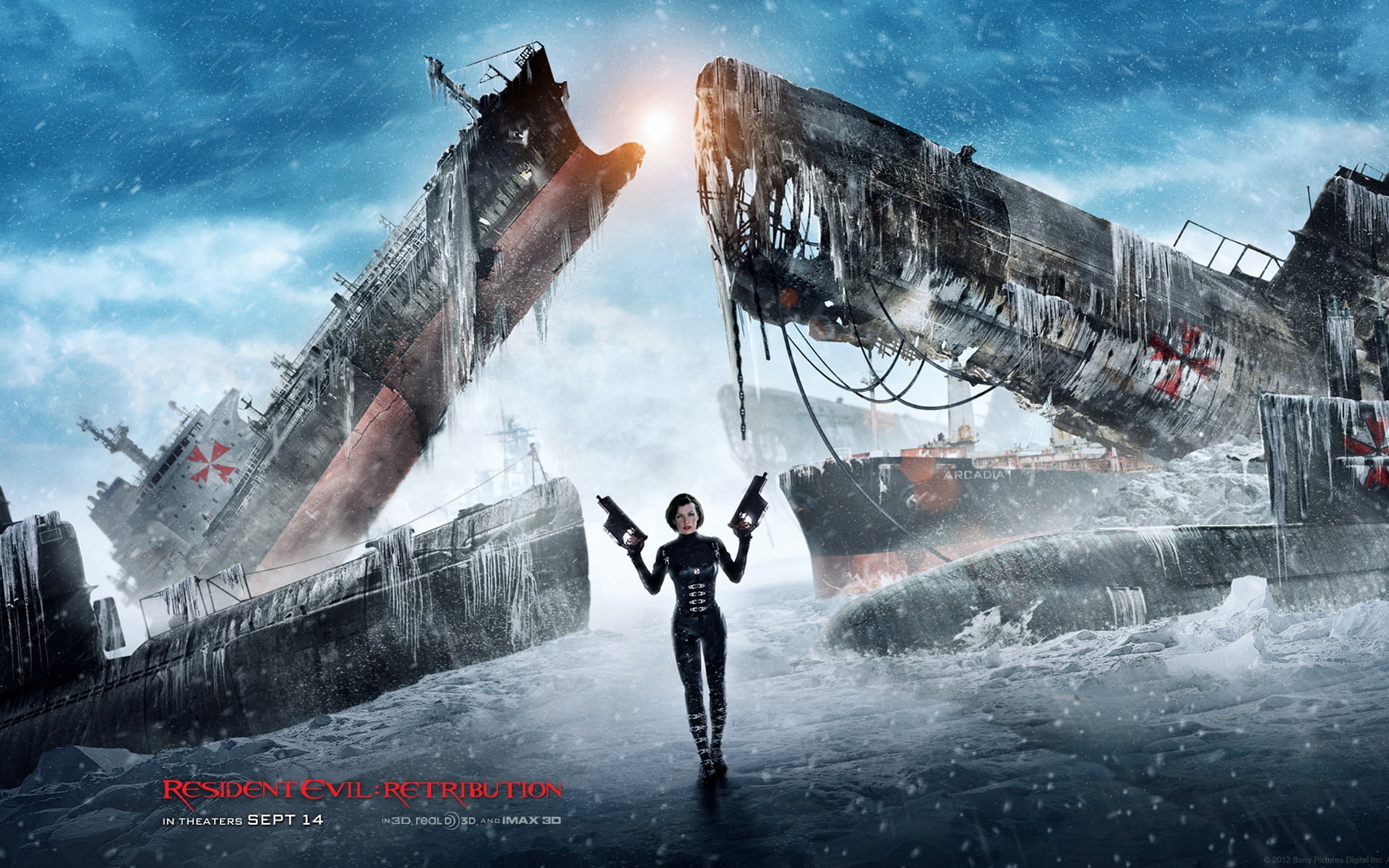 1080P, evil, Resident Evil, retribution, resident, HD Wallpaper