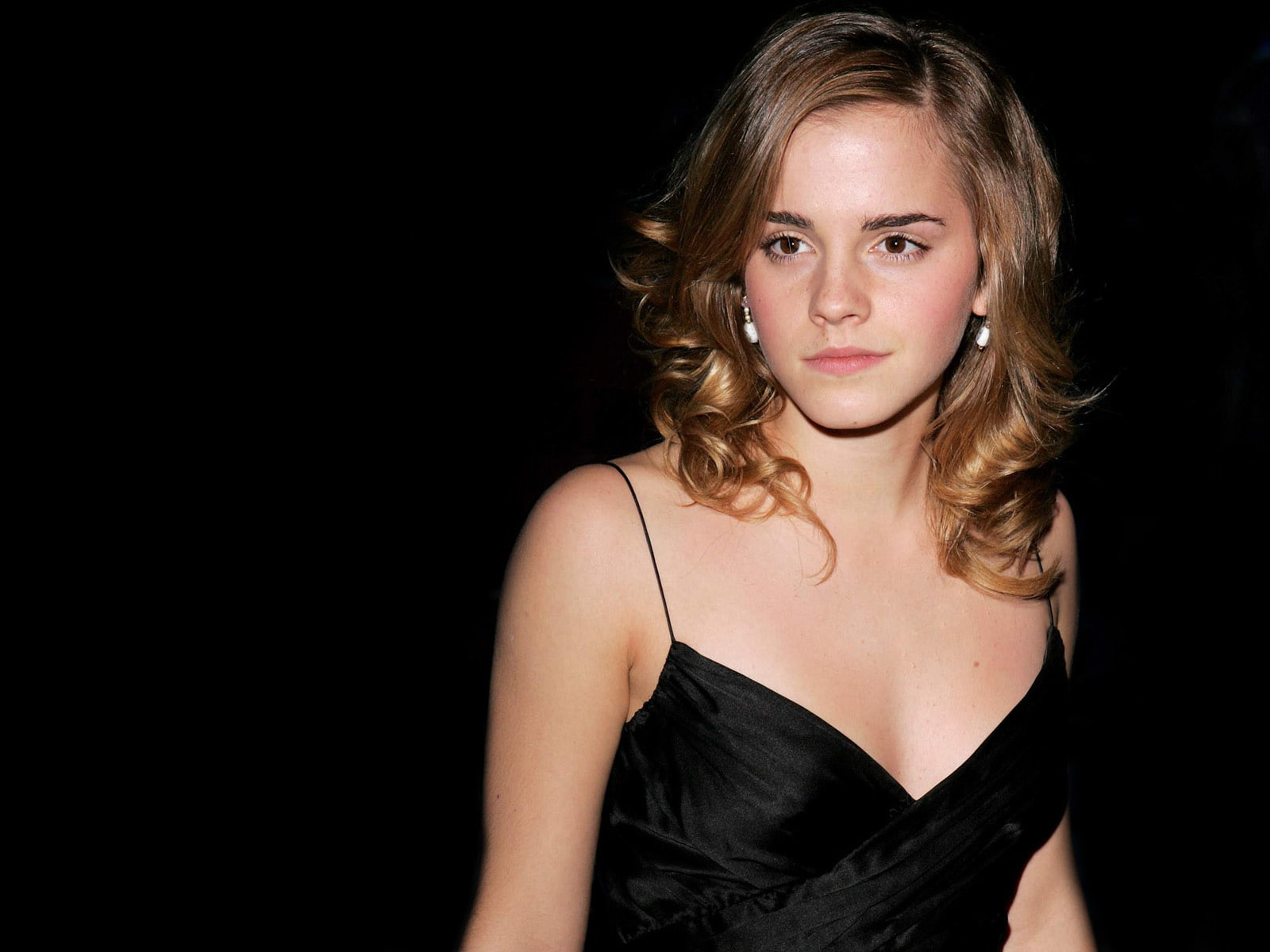 watson, high, 720P, hd, quality, emma, black, HD Wallpaper