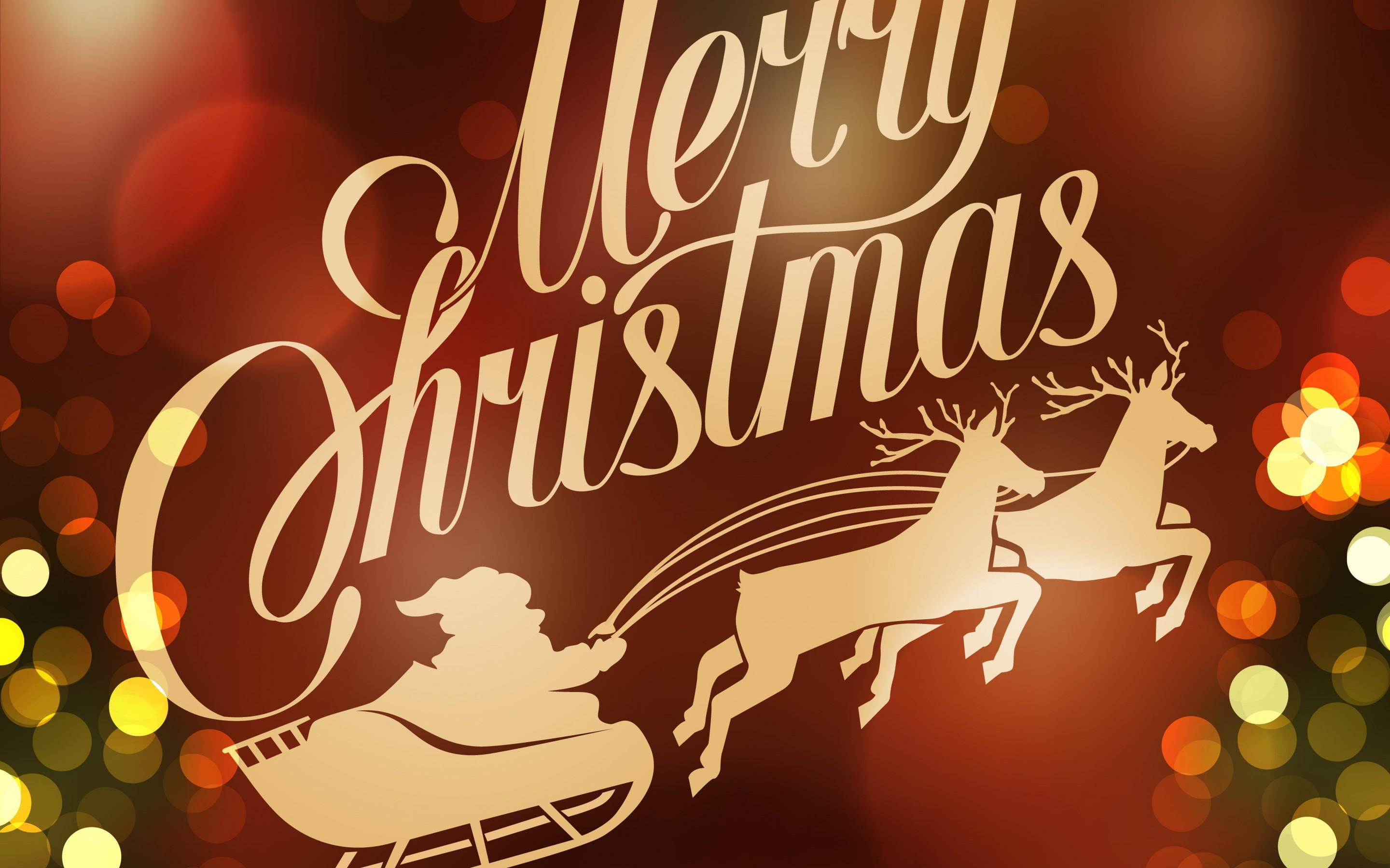 festival, festivals / holidays, christmas, 2K, merry, holiday, HD Wallpaper