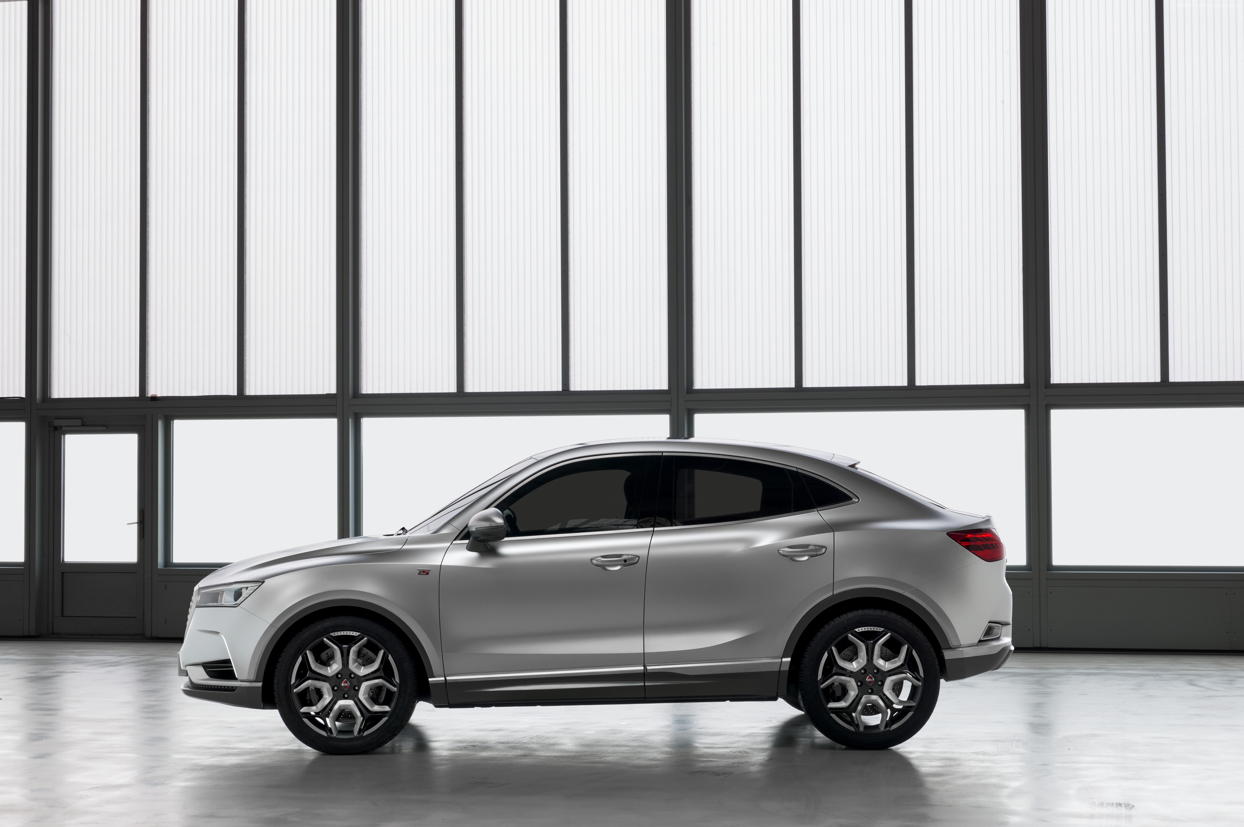 silver, crossover, Geneva Auto Show 2016, Borgward BX6 TS, 4K, HD Wallpaper