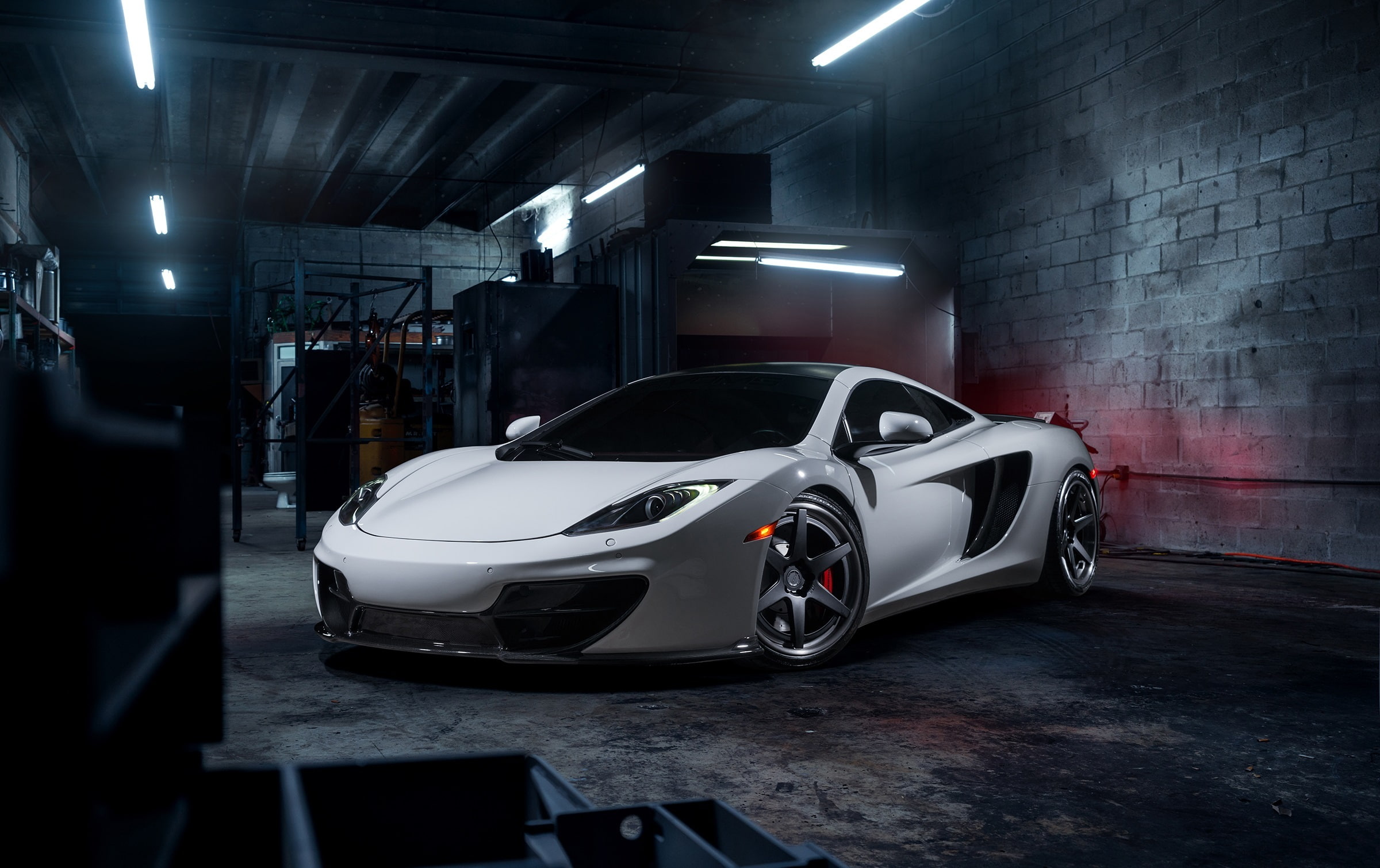 Tuning, 1080P, ADV6 TS, Supercars, McLaren, Wheels, ADV.1, Front, MP4-12C, HD Wallpaper
