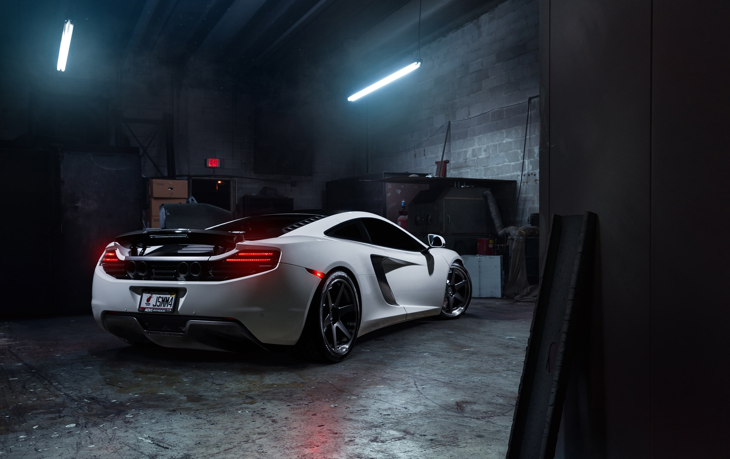 MP4-12C, Ligth, ADV6 TS, Wheels, Rear, ADV.1, McLaren, Supercars, 1080P, Tuning, HD Wallpaper