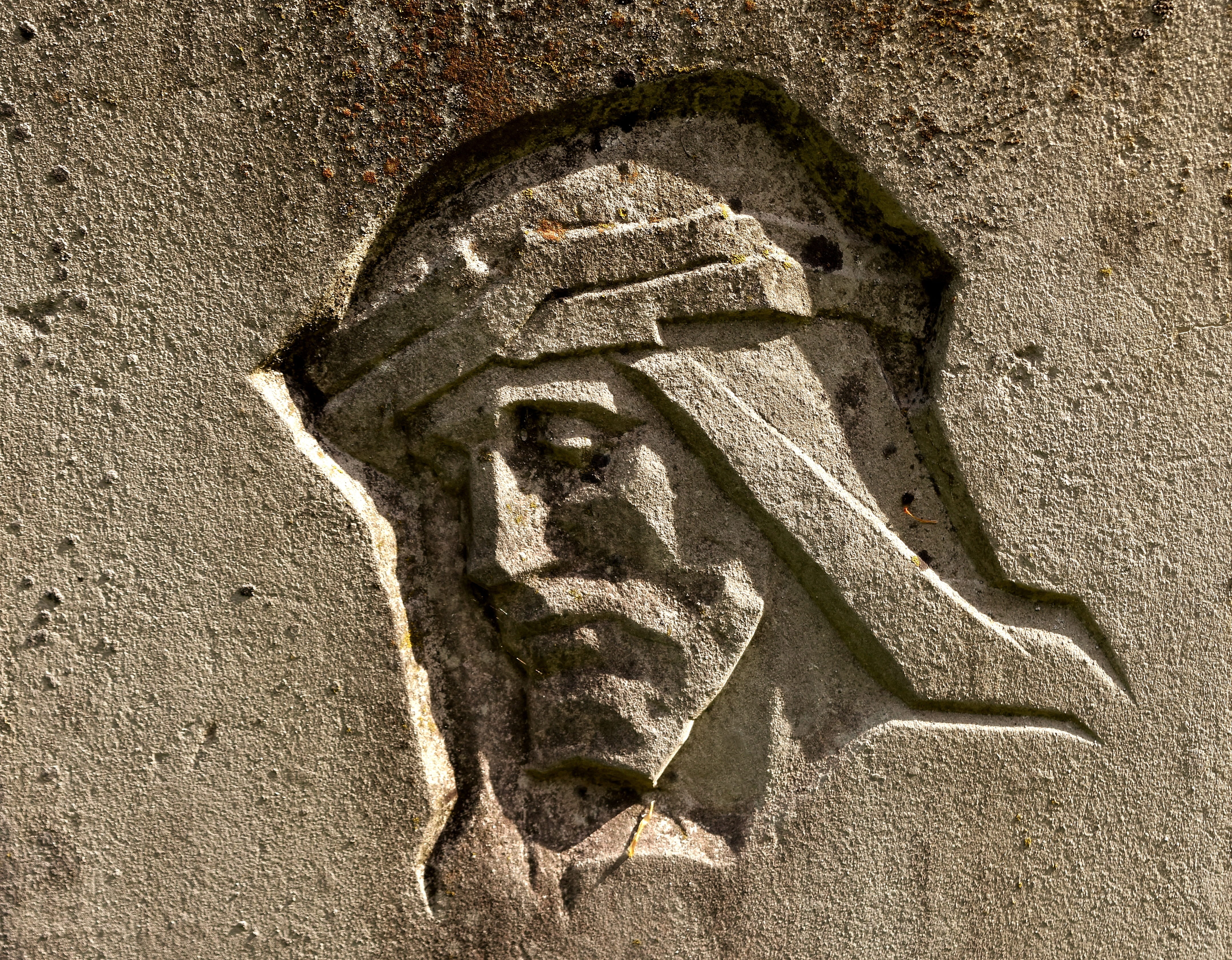 history, built structure, carving - craft product, wall, stone material, sculpture, carved, the past, old, historically, face, concrete, male likeness, HD Wallpaper