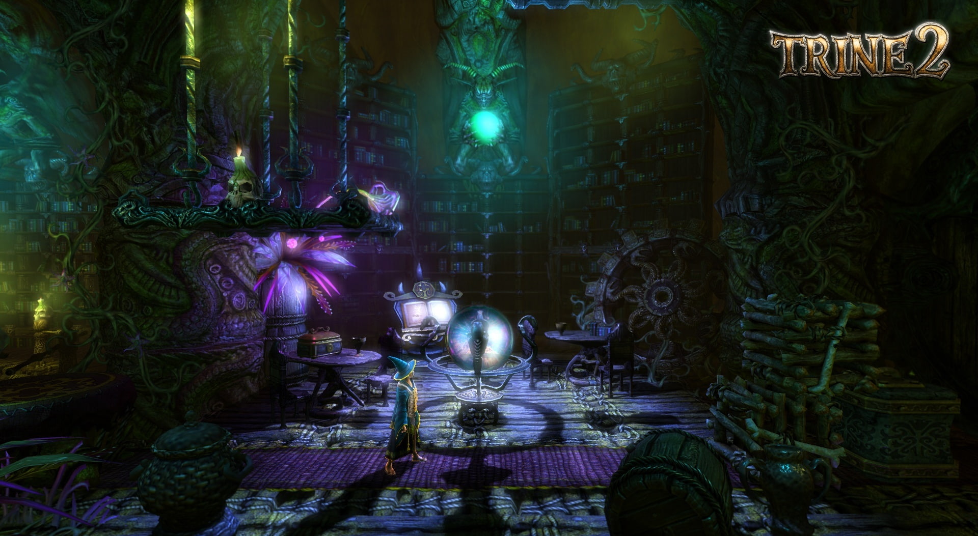 decoration, building, art and craft, video game, night, trine 2 game, lighting equipment, built structure, Games, digital, spirituality, belief, HD Wallpaper