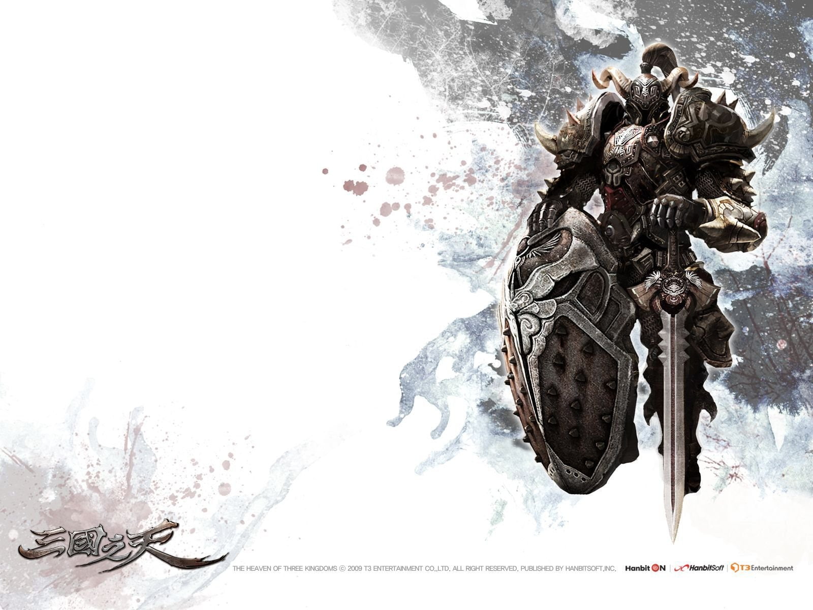 kingdoms, rpg, heaven, poster, three, fighting, fantasy, 720P, mmo, warrior, online, action, background, HD Wallpaper