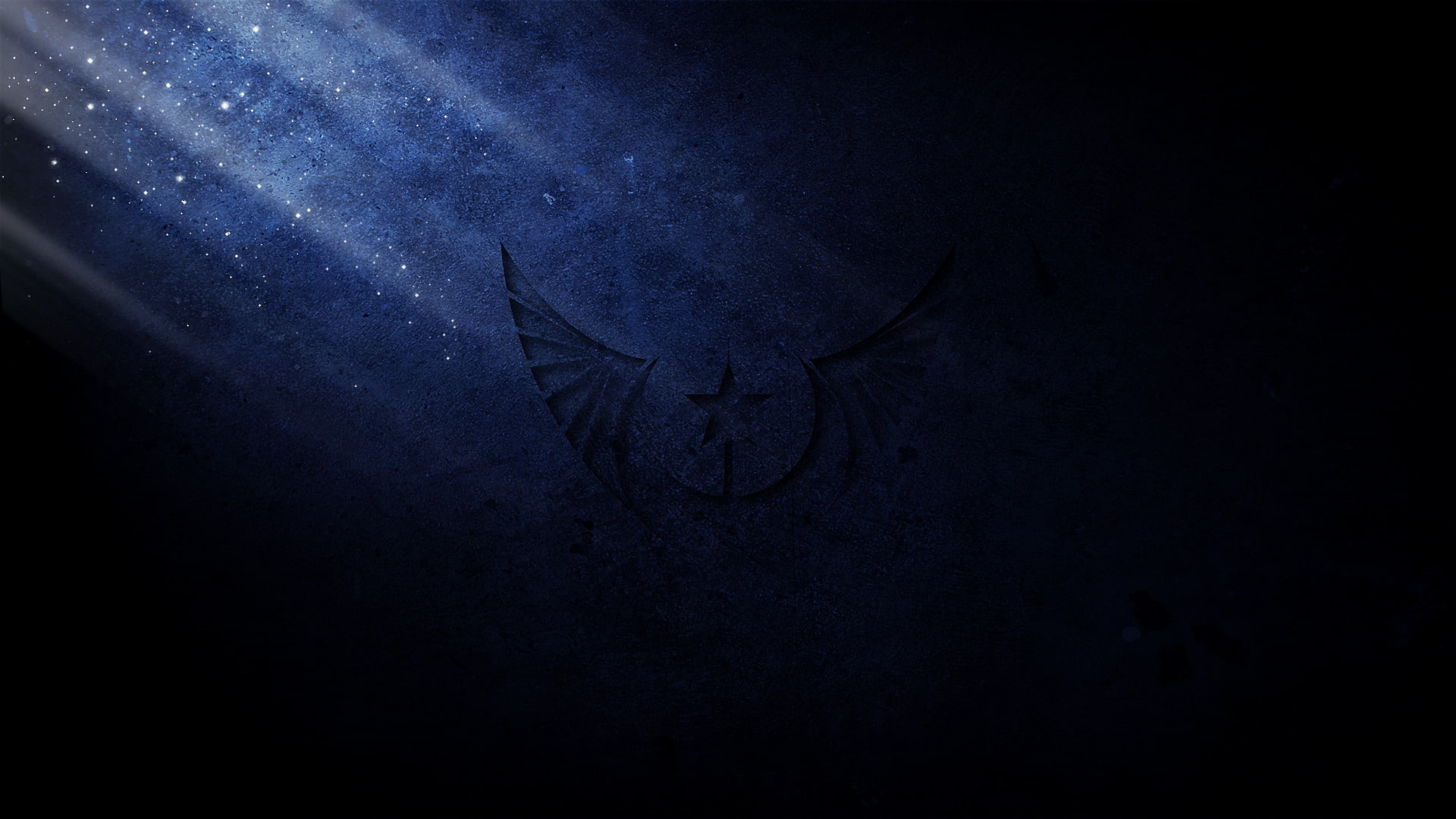 Blue, My Little Pony: Friendship is Magic, Logo, Sparkles, 1080P, TV Show, Vector, Princess Luna, HD Wallpaper