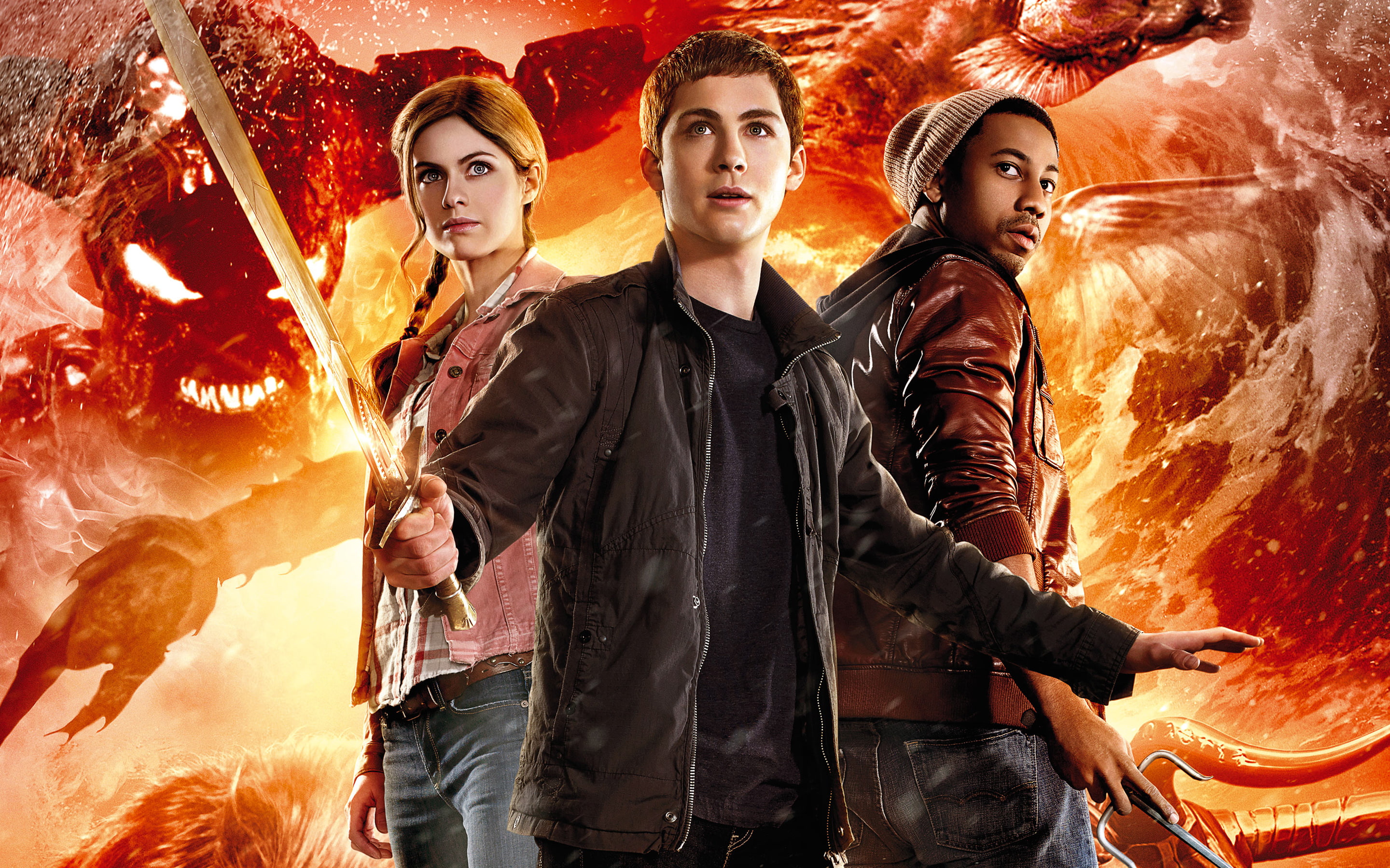 monsters, jackson, 2K, percy, movie, sea, HD Wallpaper