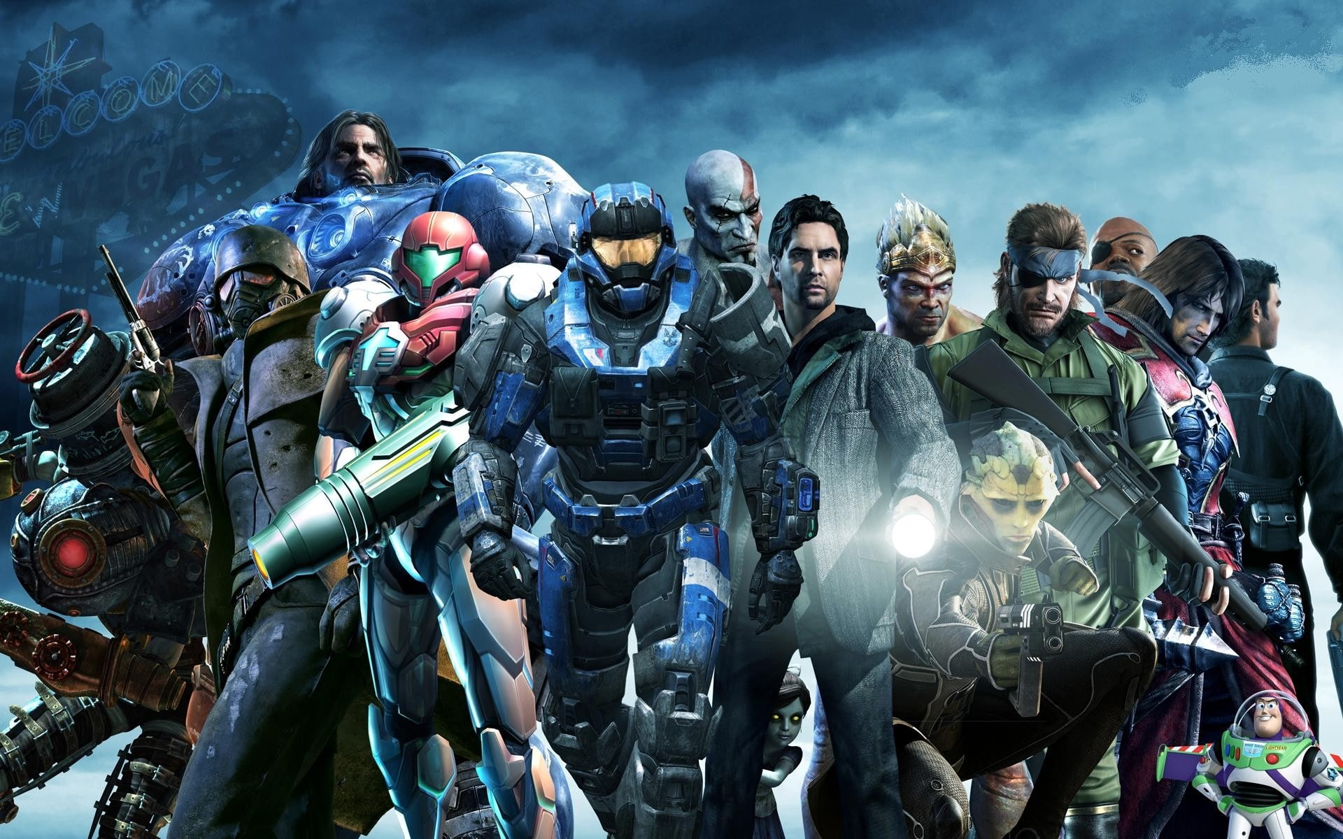 wake, metal, ii, hd, halo, games, kratos, gear, art, solid, x, 1080P, starcraft, alan, metal gear solid, bioshock, video, HD Wallpaper