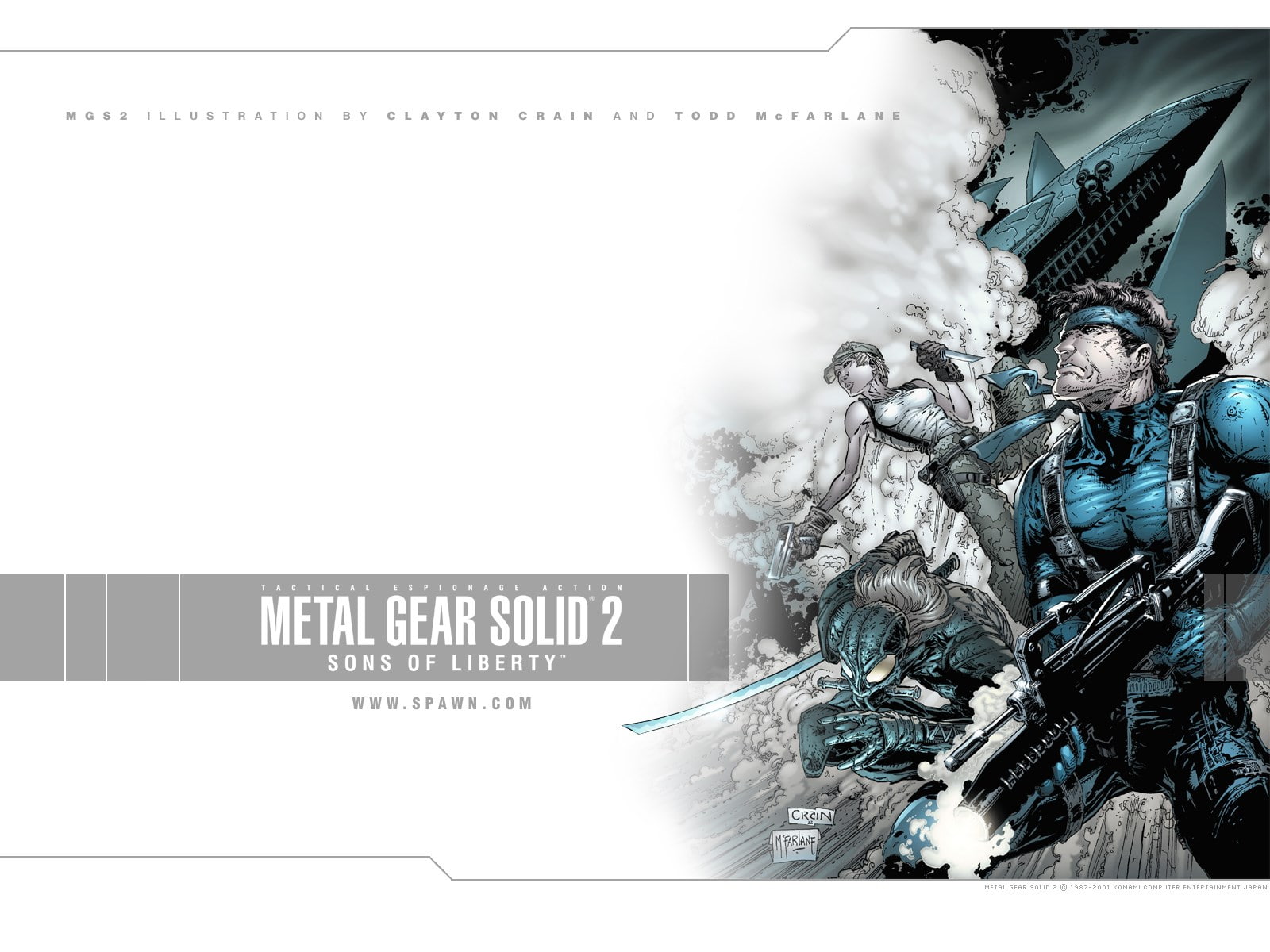 720P, metal gear solid 2 sons of liberty, HD Wallpaper