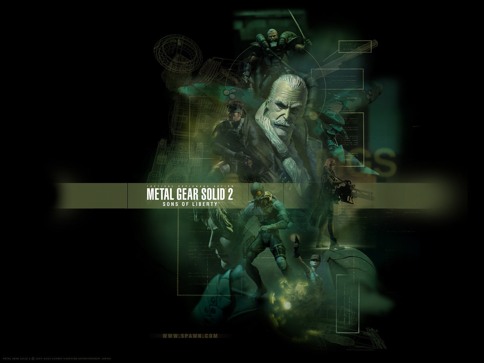 720P, Metal Gear Solid 2: Sons Of Liberty, Metal Gear Solid, HD Wallpaper