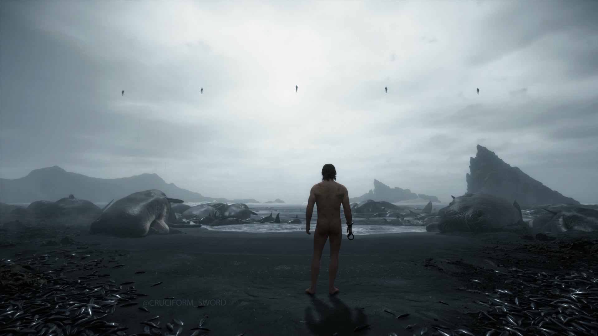 Death Stranding, game art, Kojima Productions, in-game, 1080P, screen shot, Games posters, Hideo Kojima, video games, HD Wallpaper