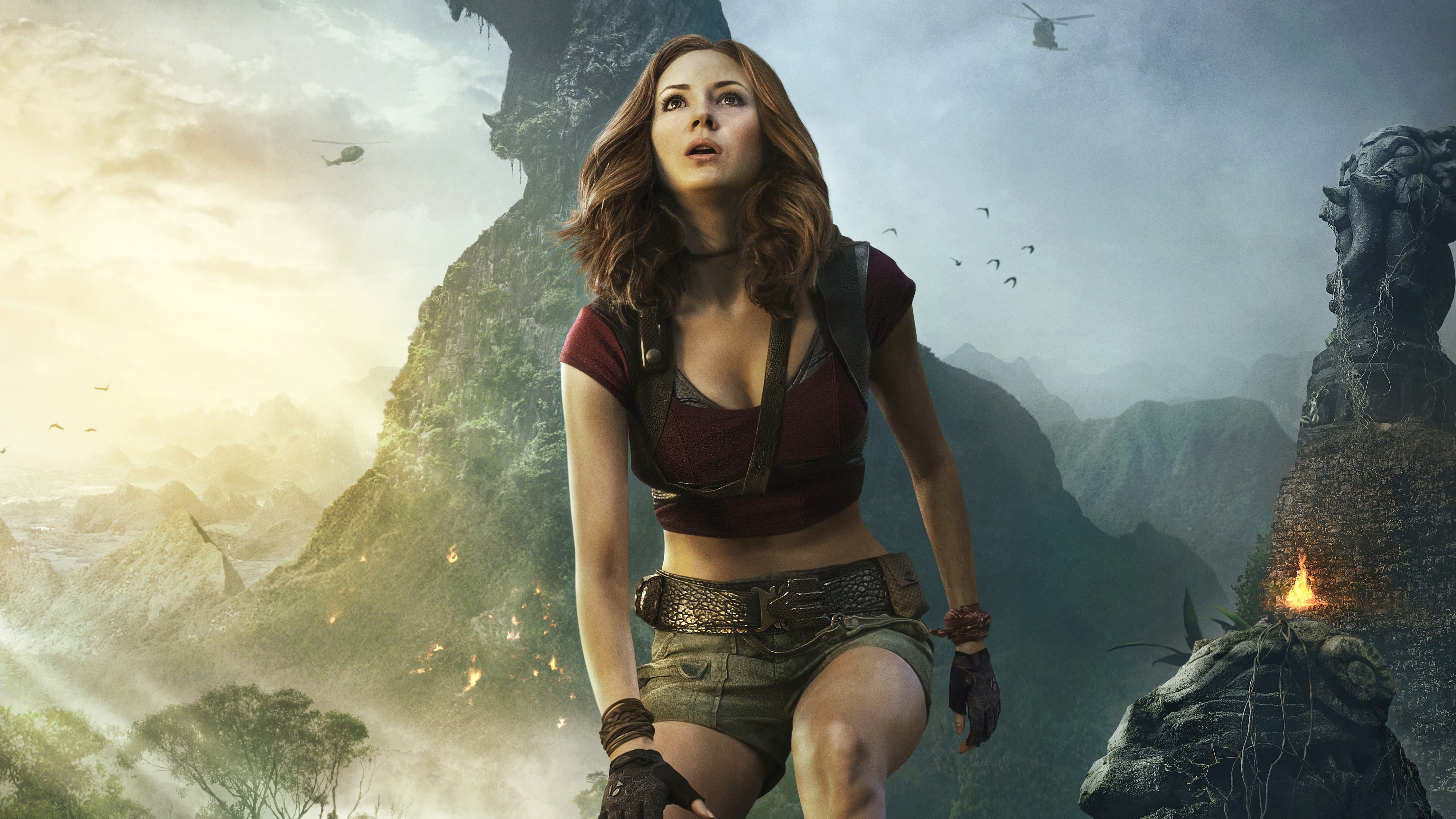 Jumanji: Welcome to the Jungle, 4k, 5K, Karen Gillan, HD Wallpaper