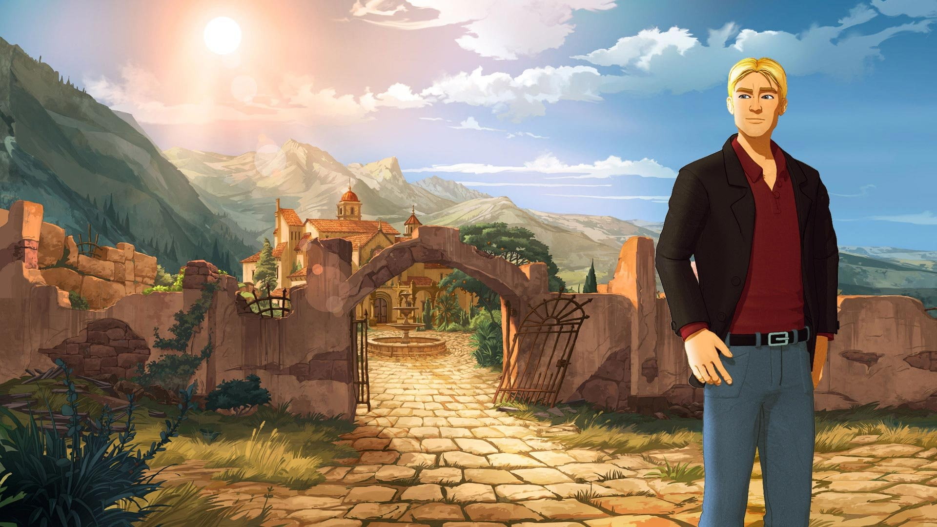 1080P, puzzle, sword, crime, broken, adventure, HD Wallpaper