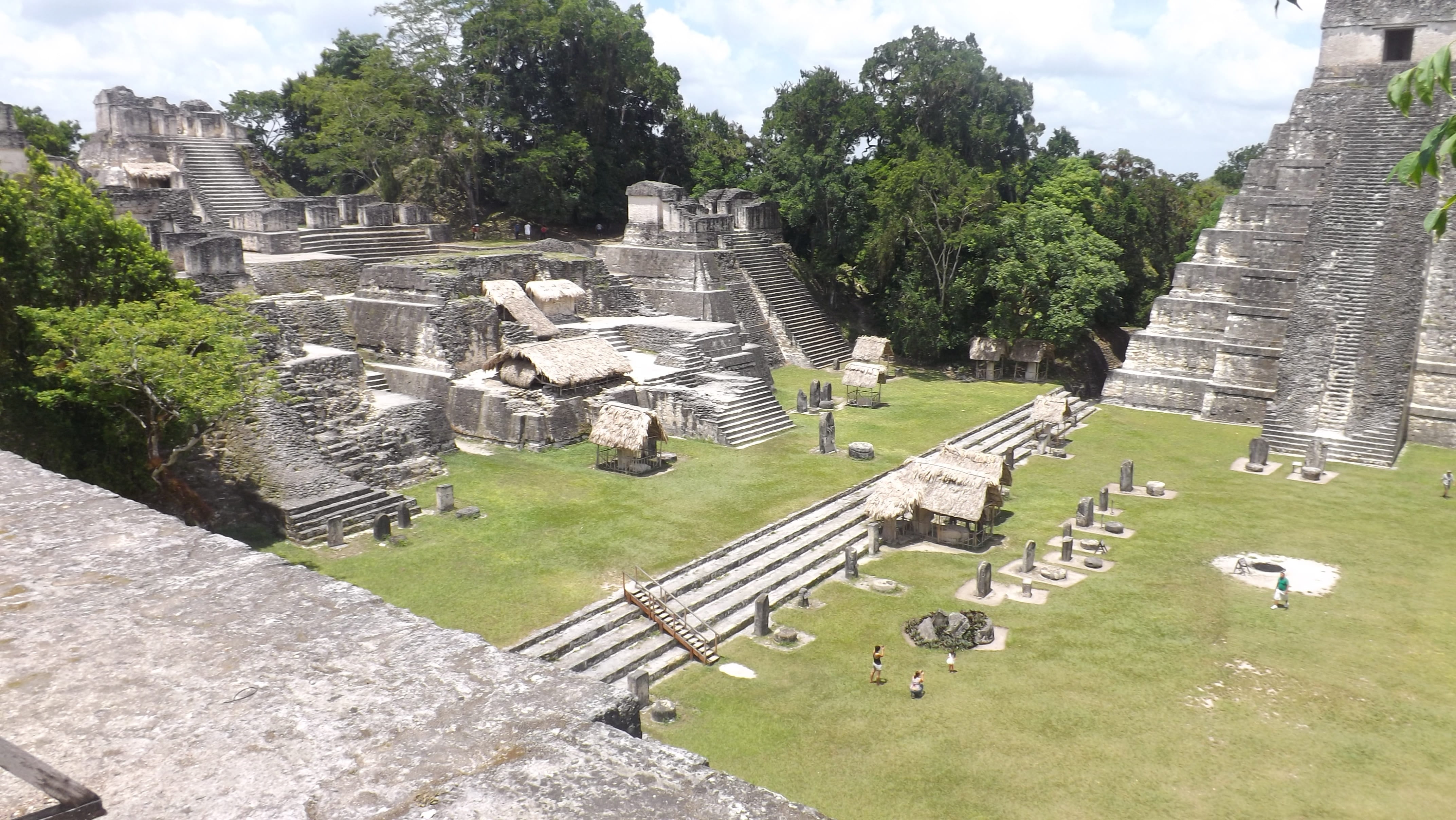 outdoors, nature, travel destinations, Ruins, sky, archaeology, travel, Mexico, animal, green color, ruined, plant, no people, day, the past, 4K, history, HD Wallpaper