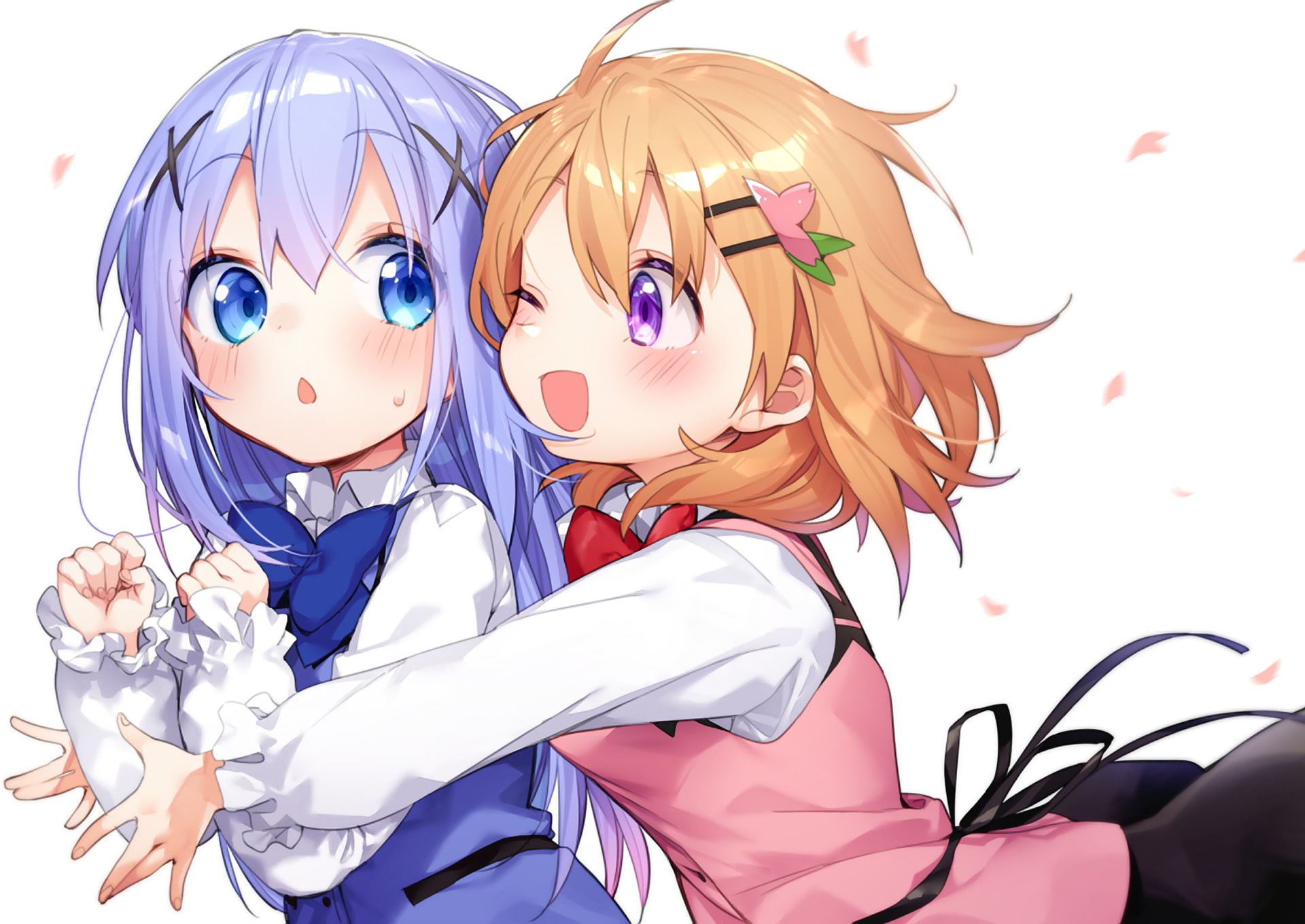 Kokoa Hoto, 1080P, Anime, Is the Order a Rabbit?, Chino Kafū, HD Wallpaper