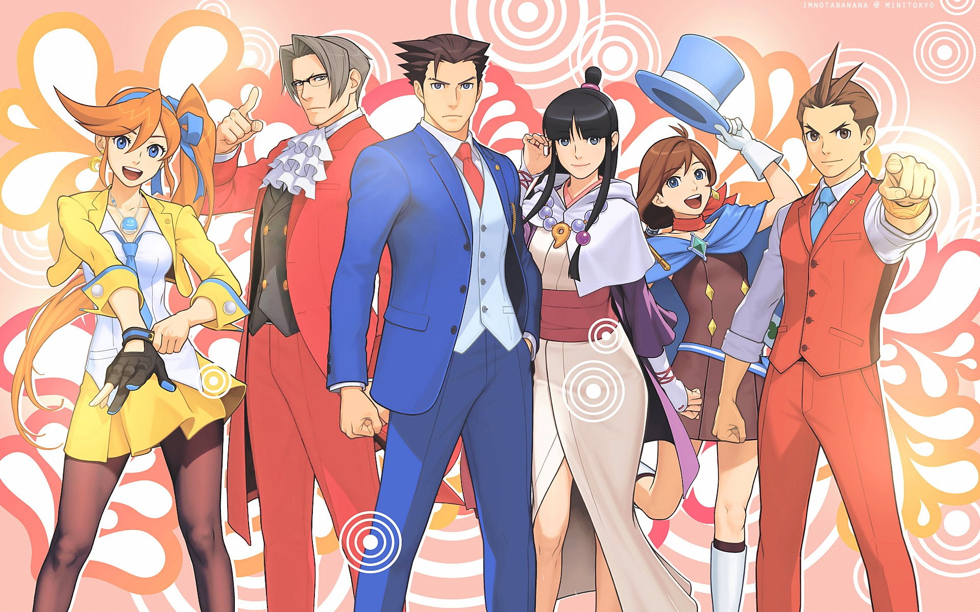 Ace Attorney, 1080P, HD Wallpaper
