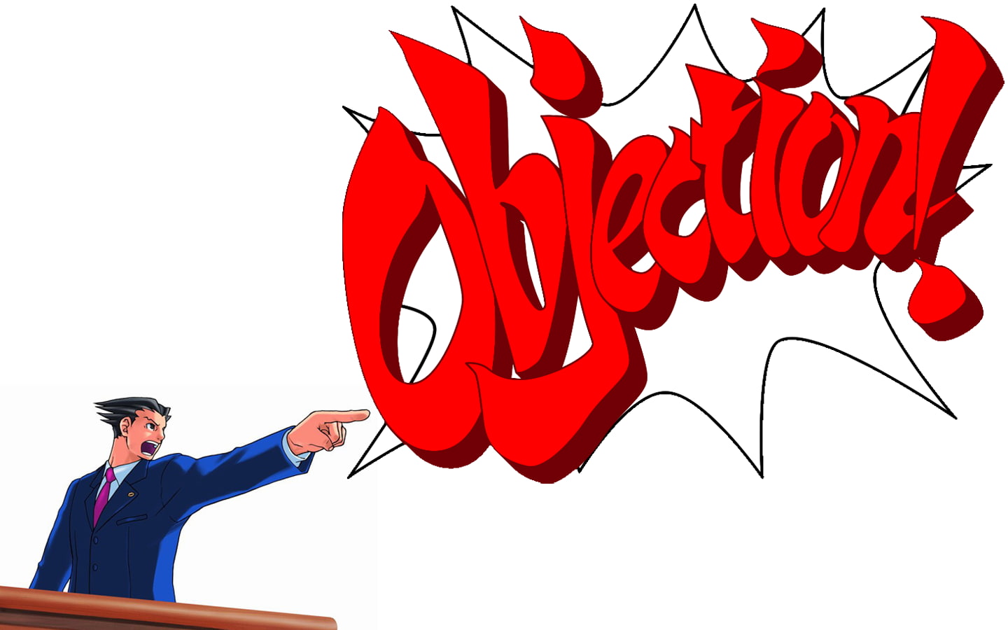 phoenix wright, white background, 720P, one person, men, cut out, clothing, studio shot, text, indoors, side view, flag, creativity, red, adult, young men, HD Wallpaper