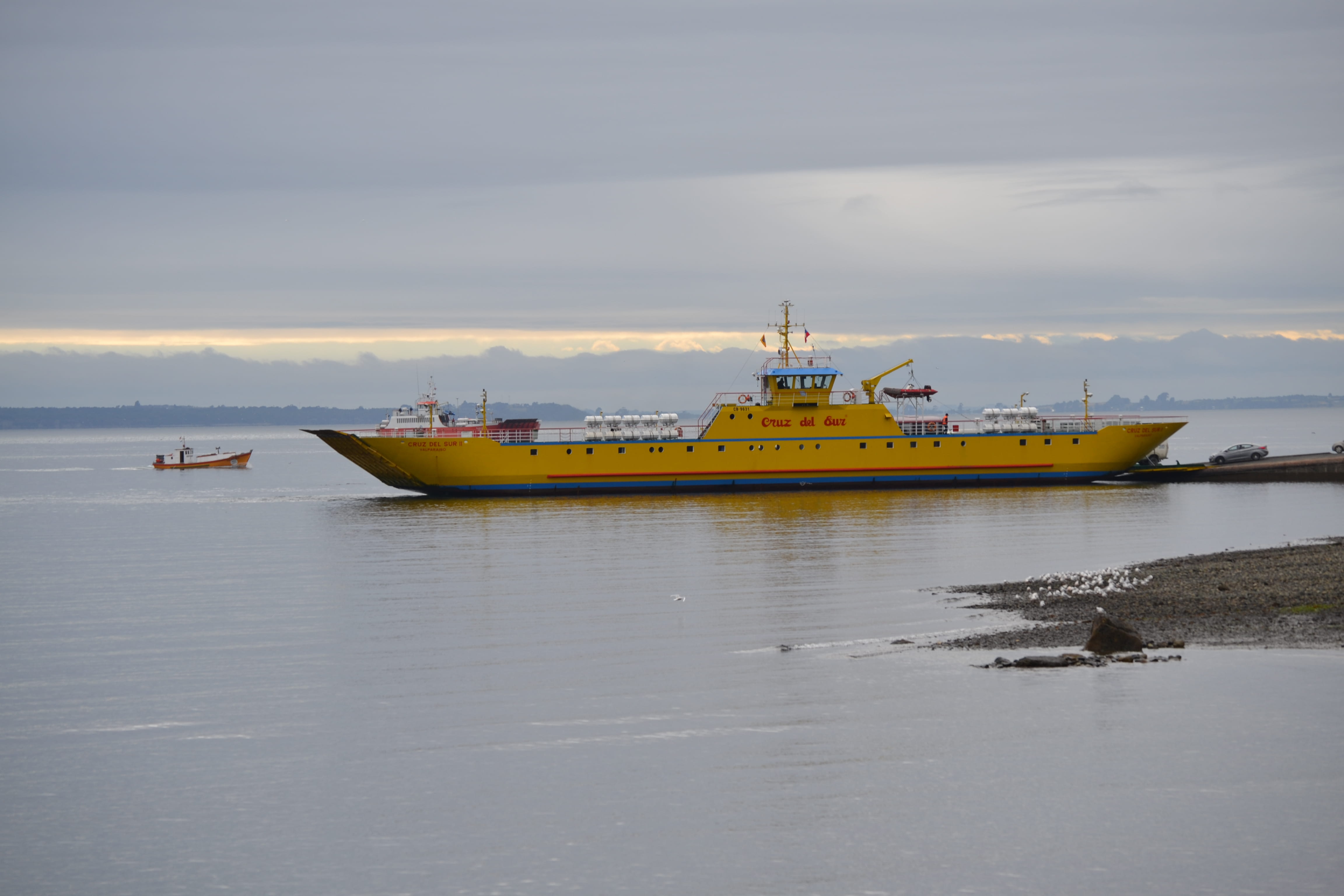 sea, chiloé island, waterfront, chile, mode of transportation, sailing, tranquil scene, ship, chiloe, fishing boat, scenics - nature, nature, outdoors, HD Wallpaper