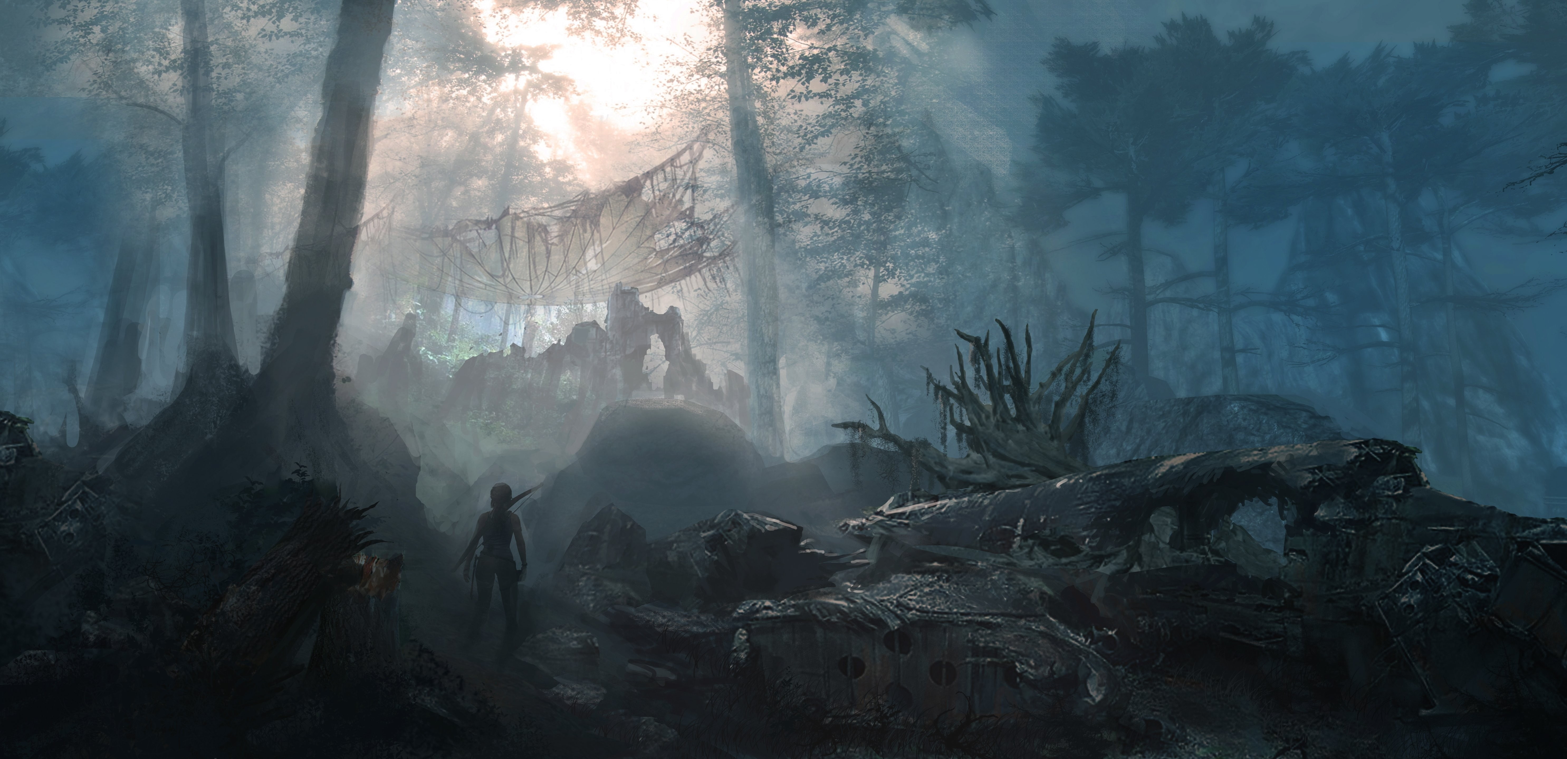 artwork, video, art, tomb, 5K, hd, lara croft, games, Tomb Raider, Video Games, croft, lara, raider, HD Wallpaper