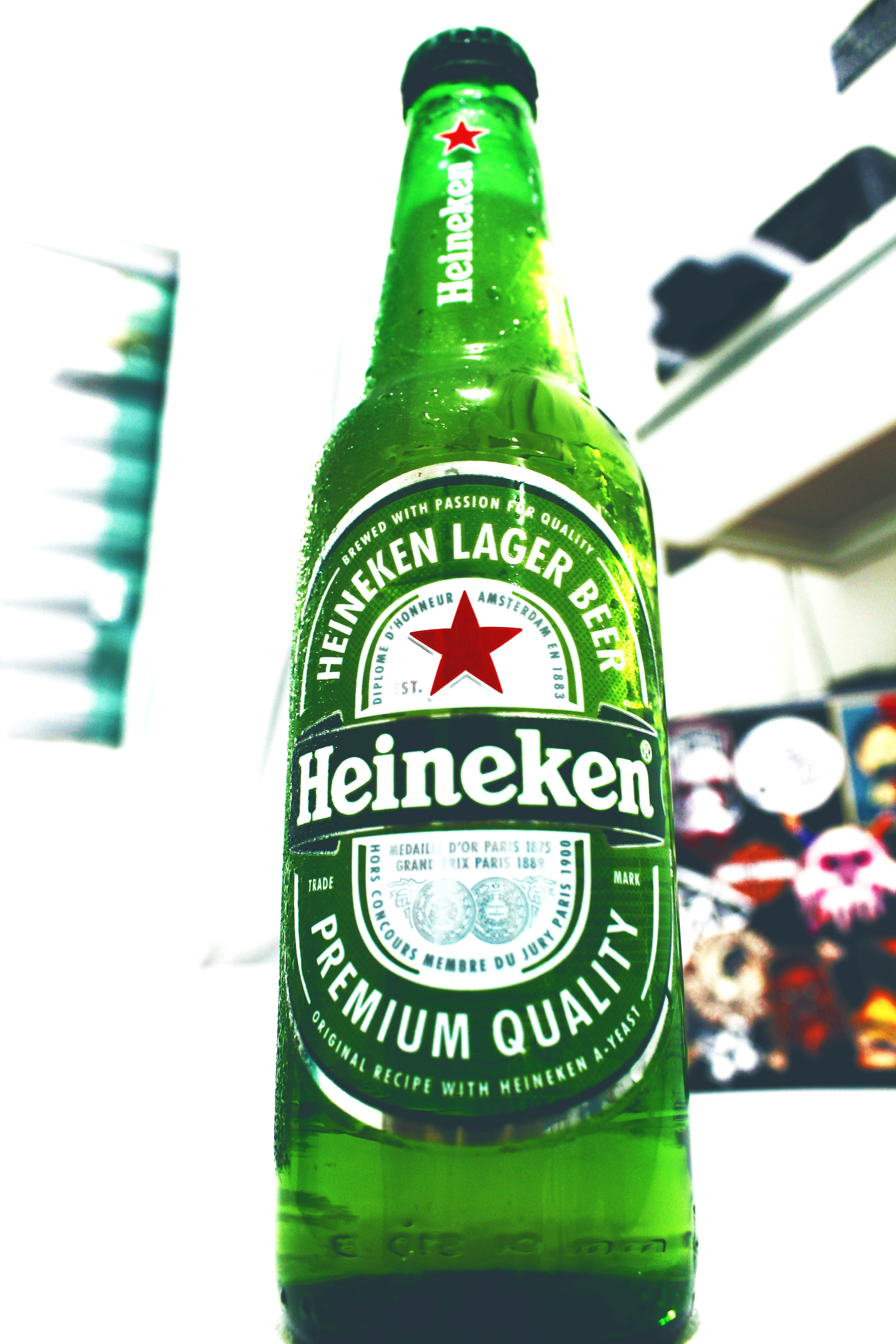 5K, communication, food and drink, beer, bottle, drink, brazil, no people, label, refreshment, beer bottle, focus on foreground, text, still life, western script, Phone HD Wallpaper