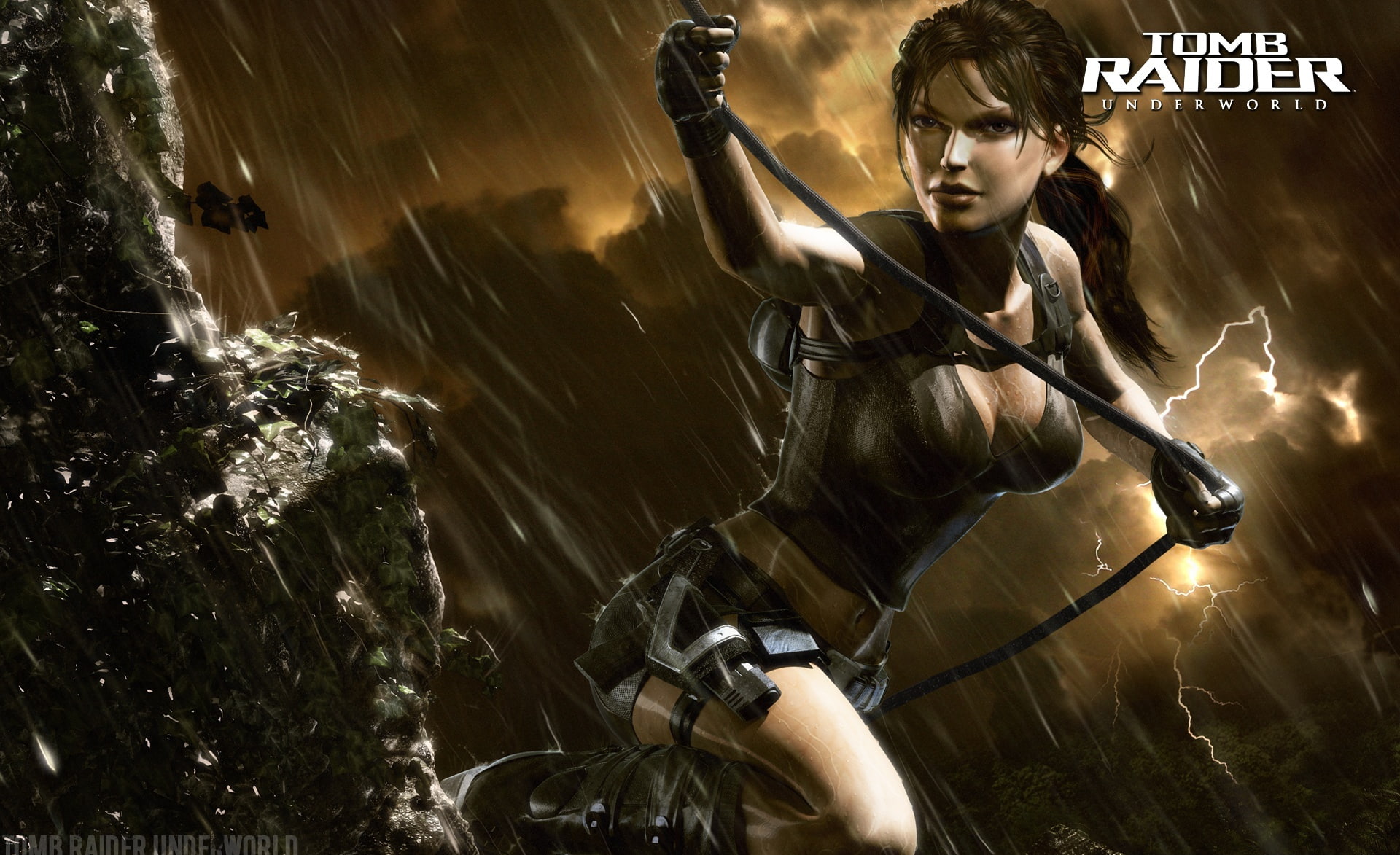 strength, Tomb Raider, anger, young men, motion, raider, video game, aggression, activity, young adult, illustration, sign, communication, lara croft, holding, HD Wallpaper