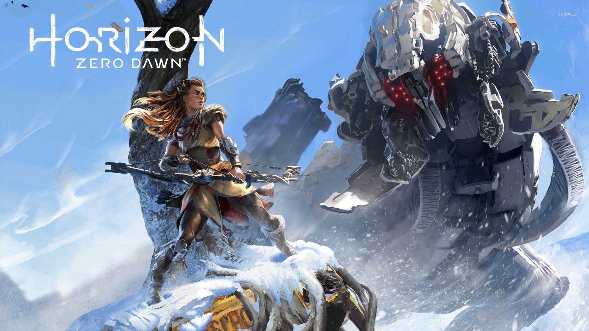 1080P, Aloy (Horizon: Zero Dawn), Horizon: Zero Dawn, guerrilla games, HD Wallpaper
