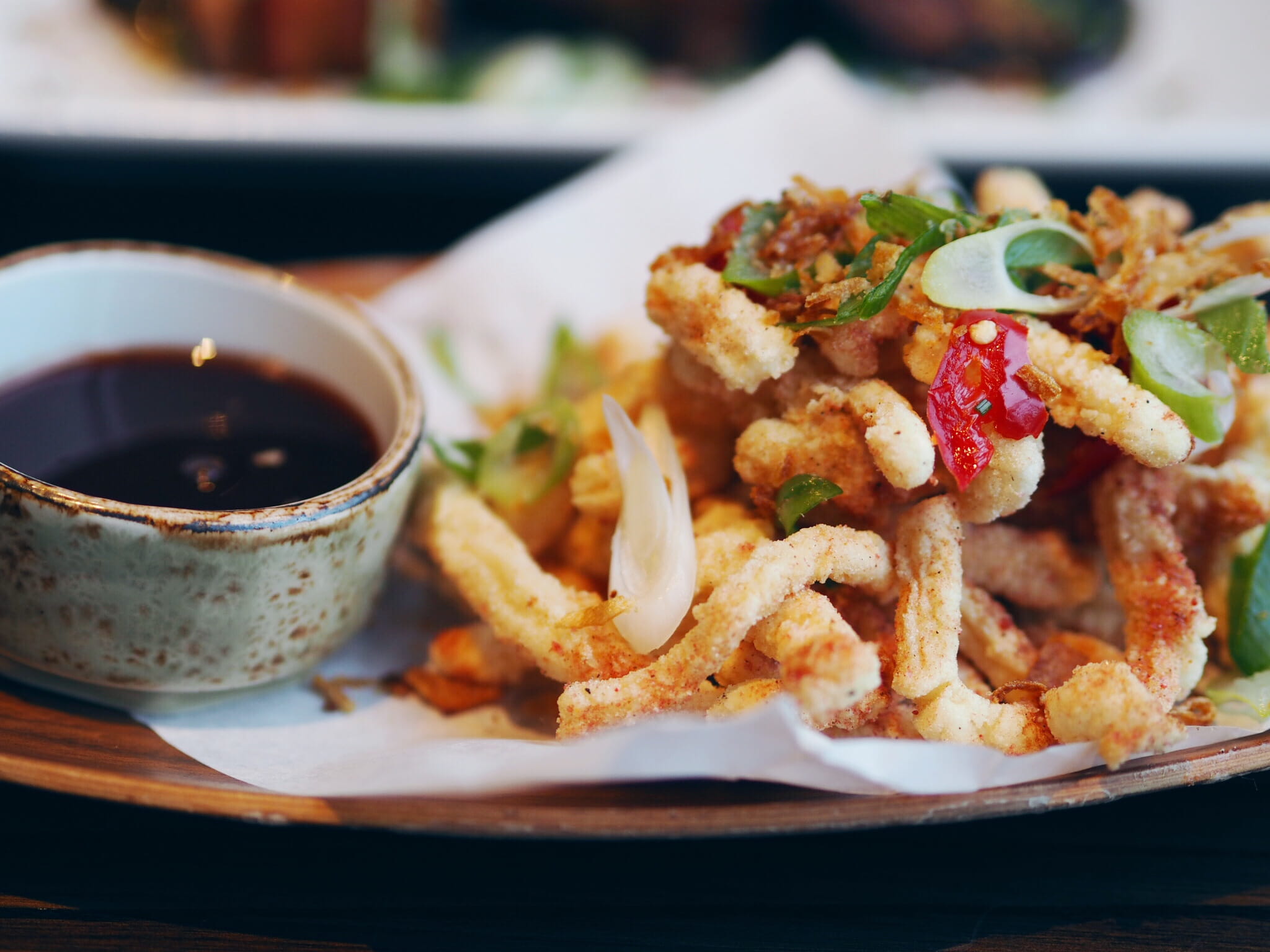 freshness, food, serving size, meal, 1080P, bowl, cuisine, asian, selective focus, wellbeing, fried, dish, indulgence, japanese food, seafood, ready-to-eat, HD Wallpaper