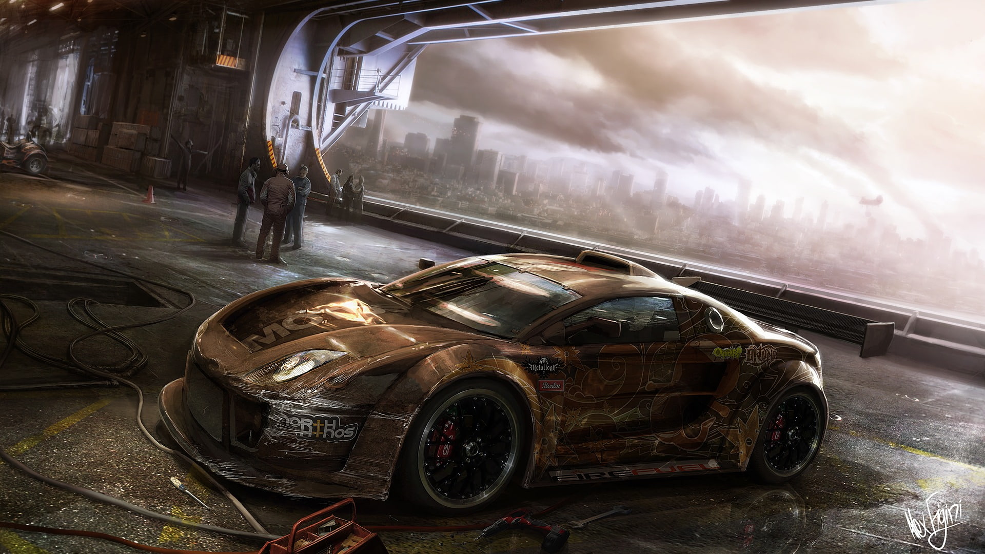 game, apocalypse, 1080P, motorstorm, HD Wallpaper