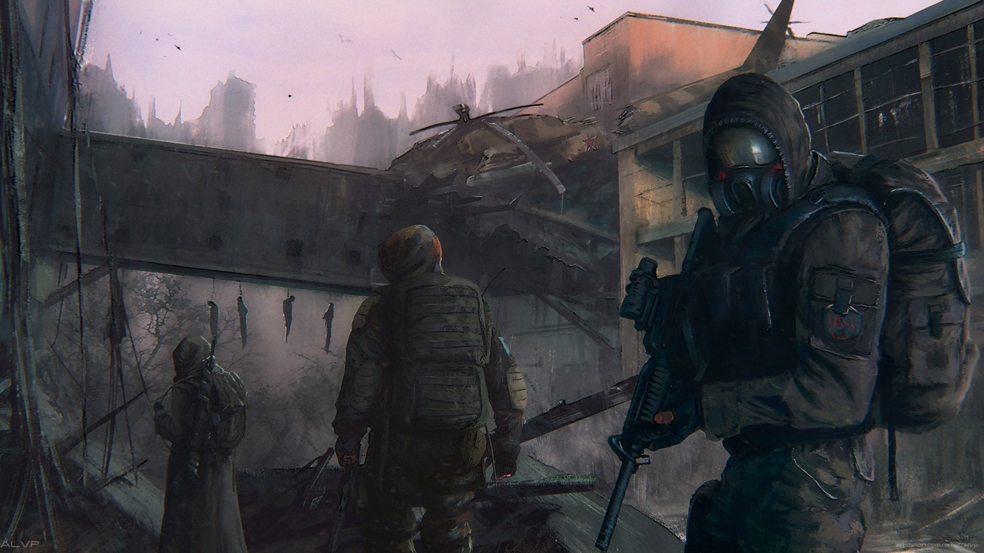 Soldier, Sci Fi, Weapon, Post Apocalyptic, 1080P, HD Wallpaper
