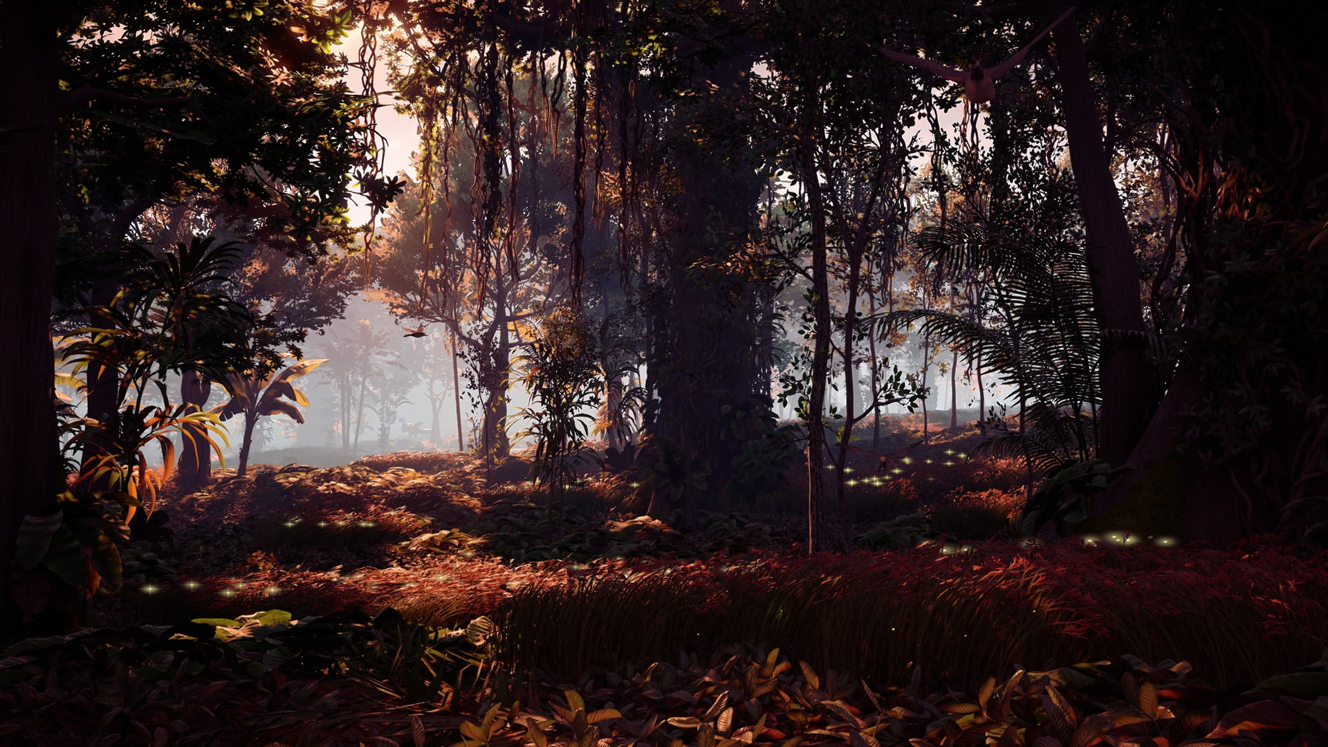 Guerrilla Games, Horizon Zero Dawn, exclusive, 1080P, Playstation 4, jungle, landscape, HD Wallpaper