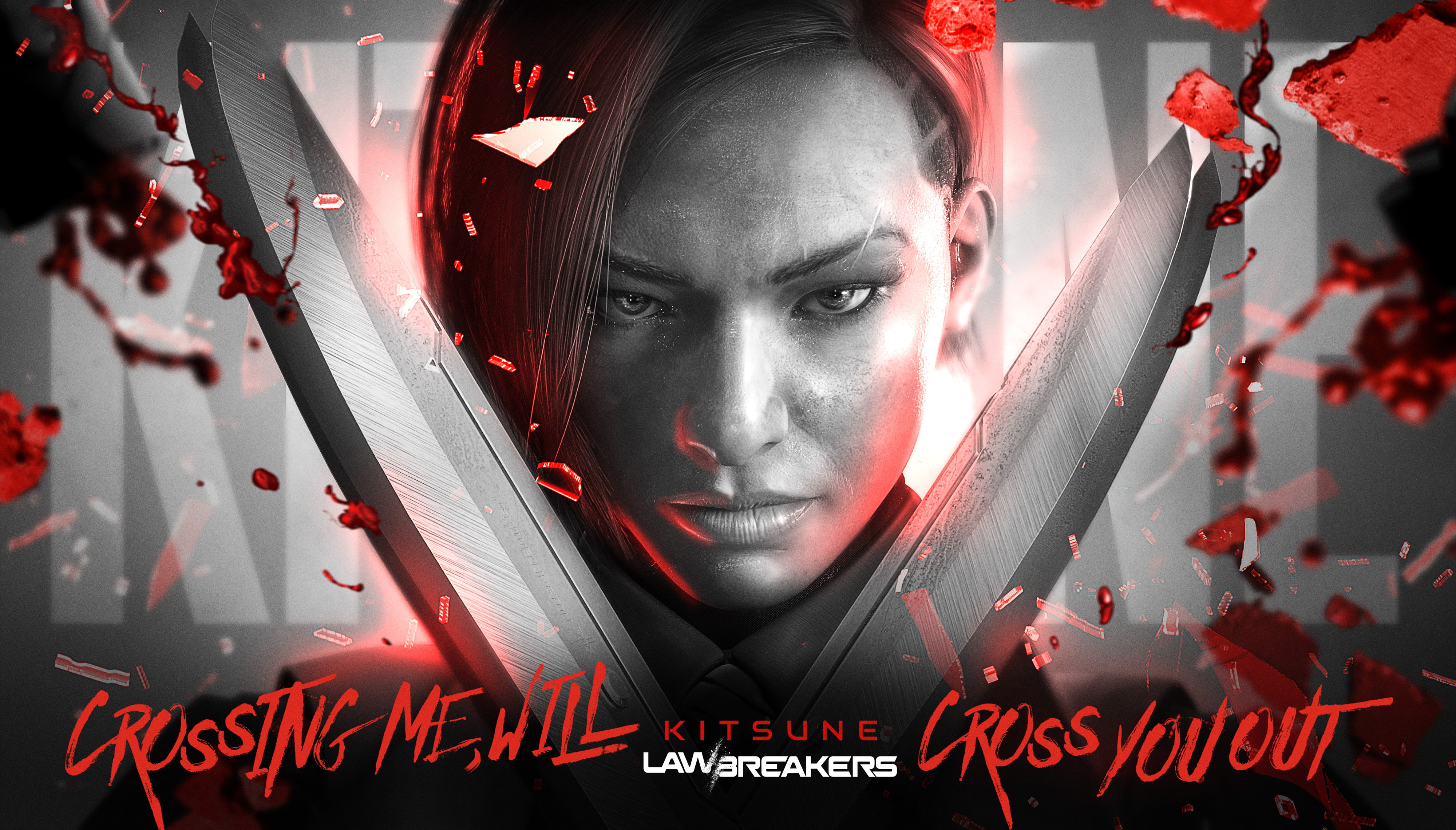 4K, Kistune, LawBreakers, 4K, HD Wallpaper